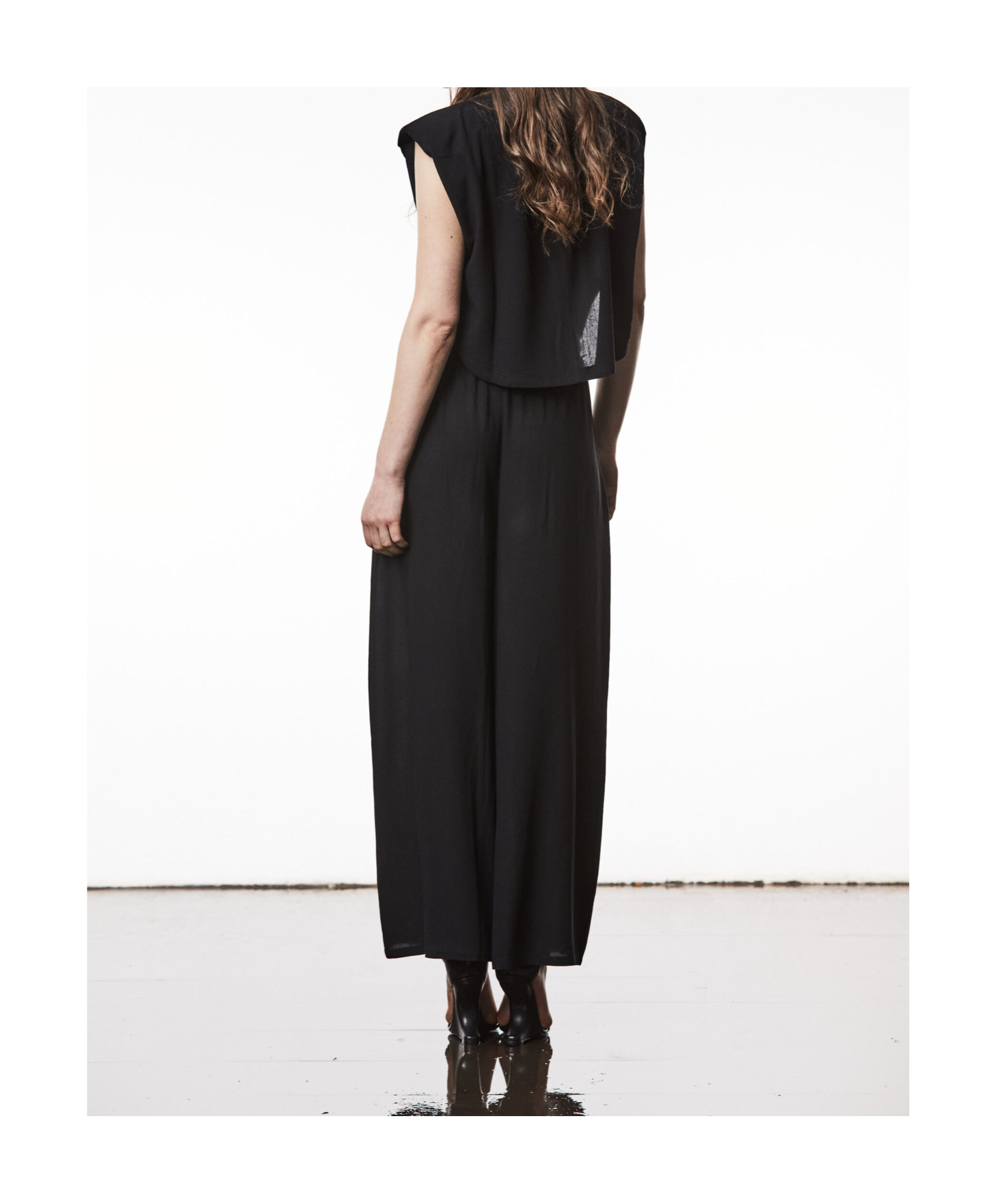 Thom Krom Sleeveless Top In Black