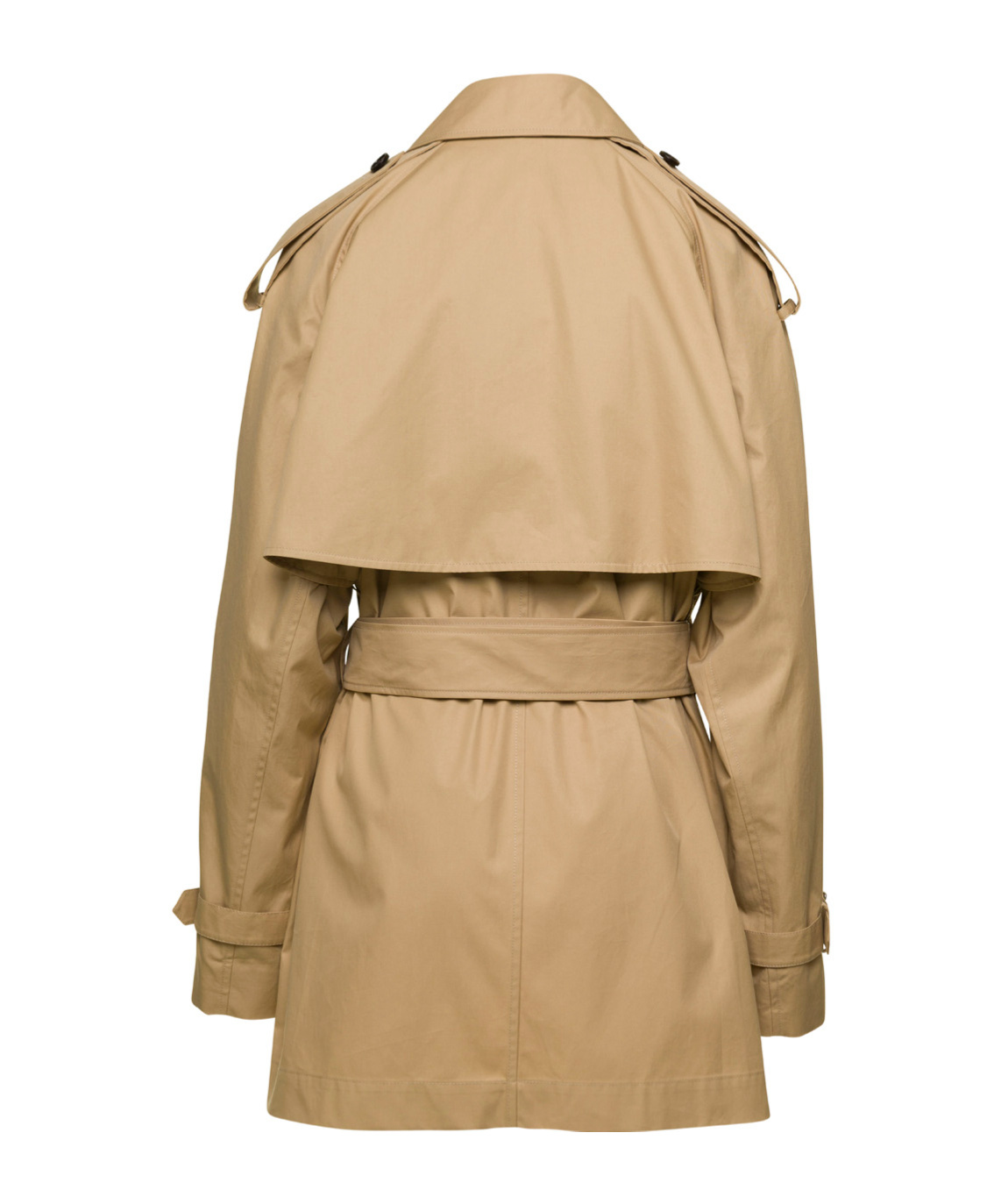 Burberry Classic Short Cut Knight Trench Coat In Nude