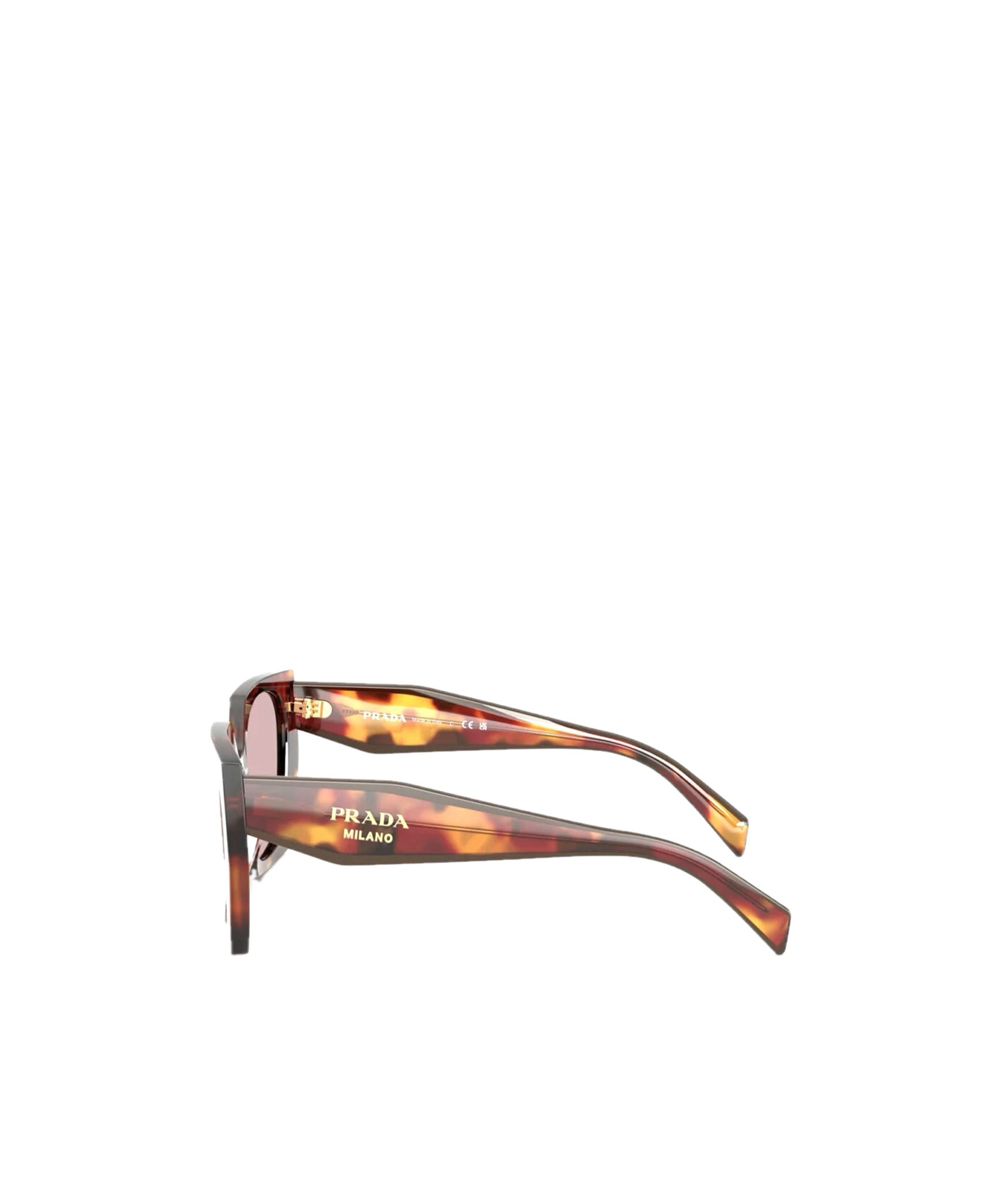 Prada Tortoiseshell-effect Sunglasses In Nude