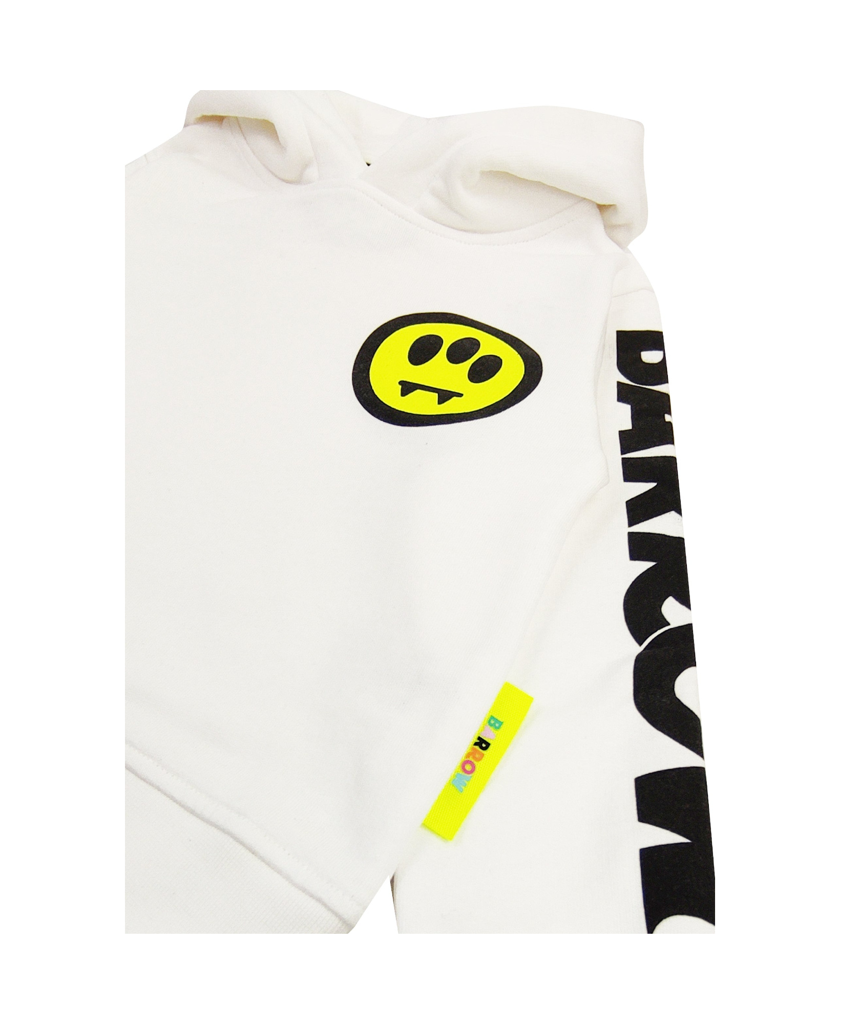 Barrow Logo-print Hoodie In White