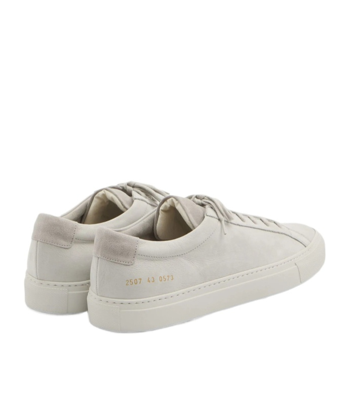 Common Projects Round-toe Low-top Casual Shoes In Animal Print