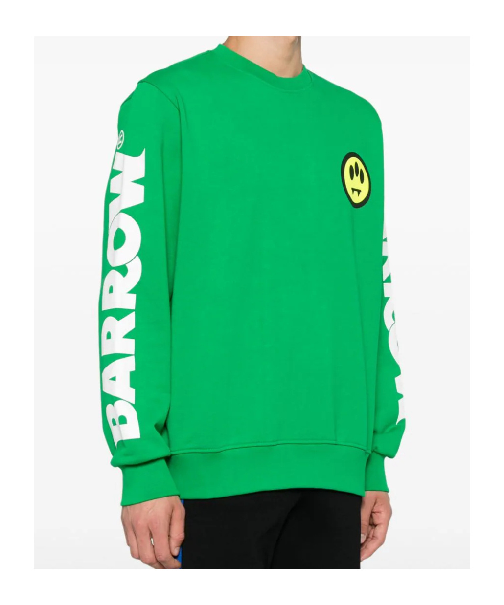 Barrow Logo-print Sweatshirt In Green