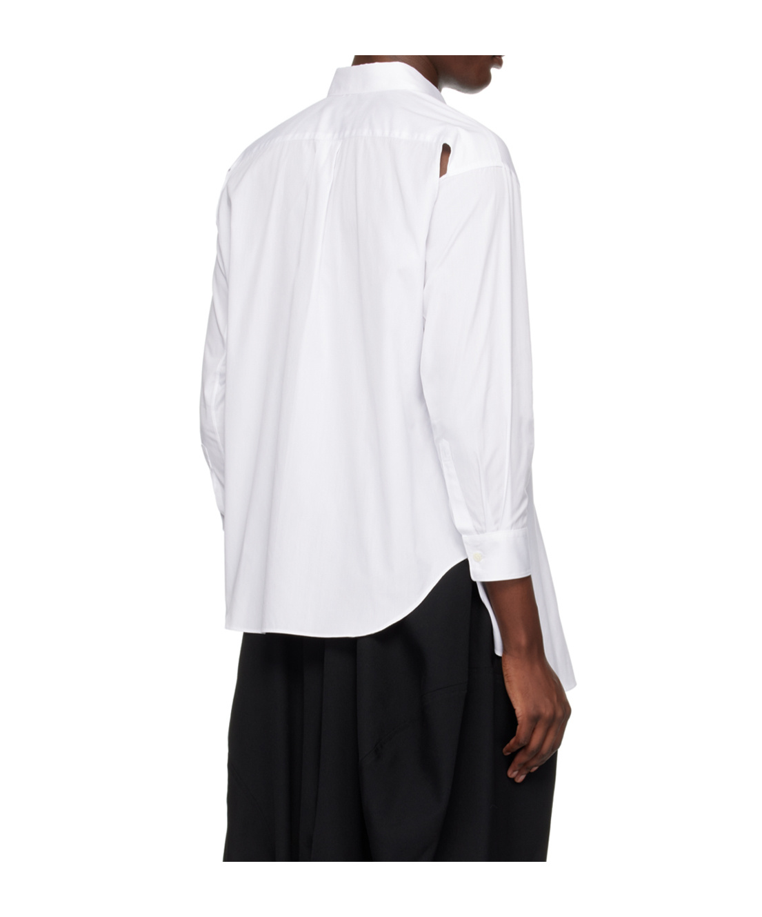 Comme Des Garçons Lapel Long Sleeve Shirt