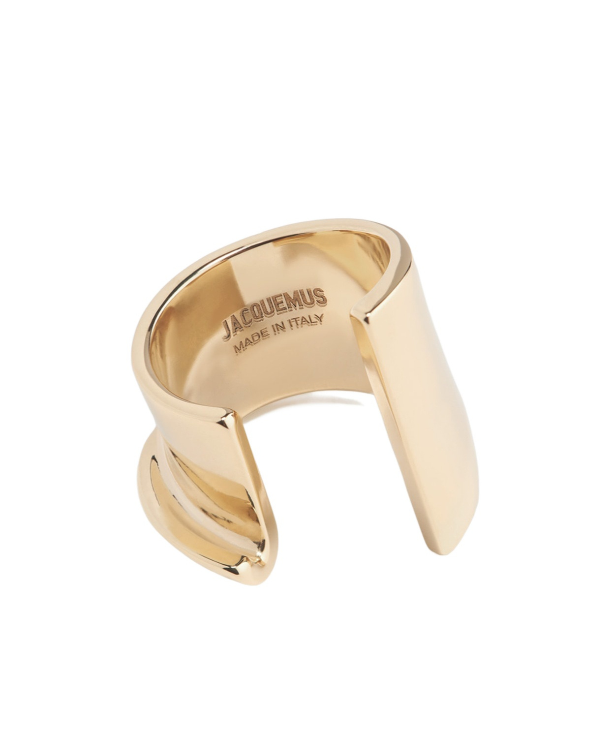 JACQUEMUS JACQUEMUS SCULPTED J RING