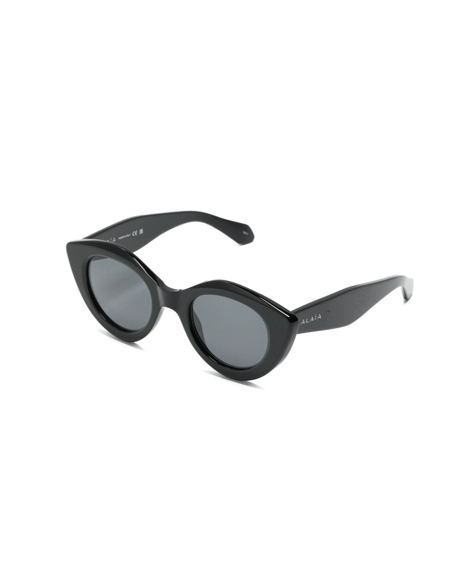 Alaïa Geometric Sunglasses In Black