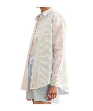 MAISON LABICHE PANELLED SHIRT