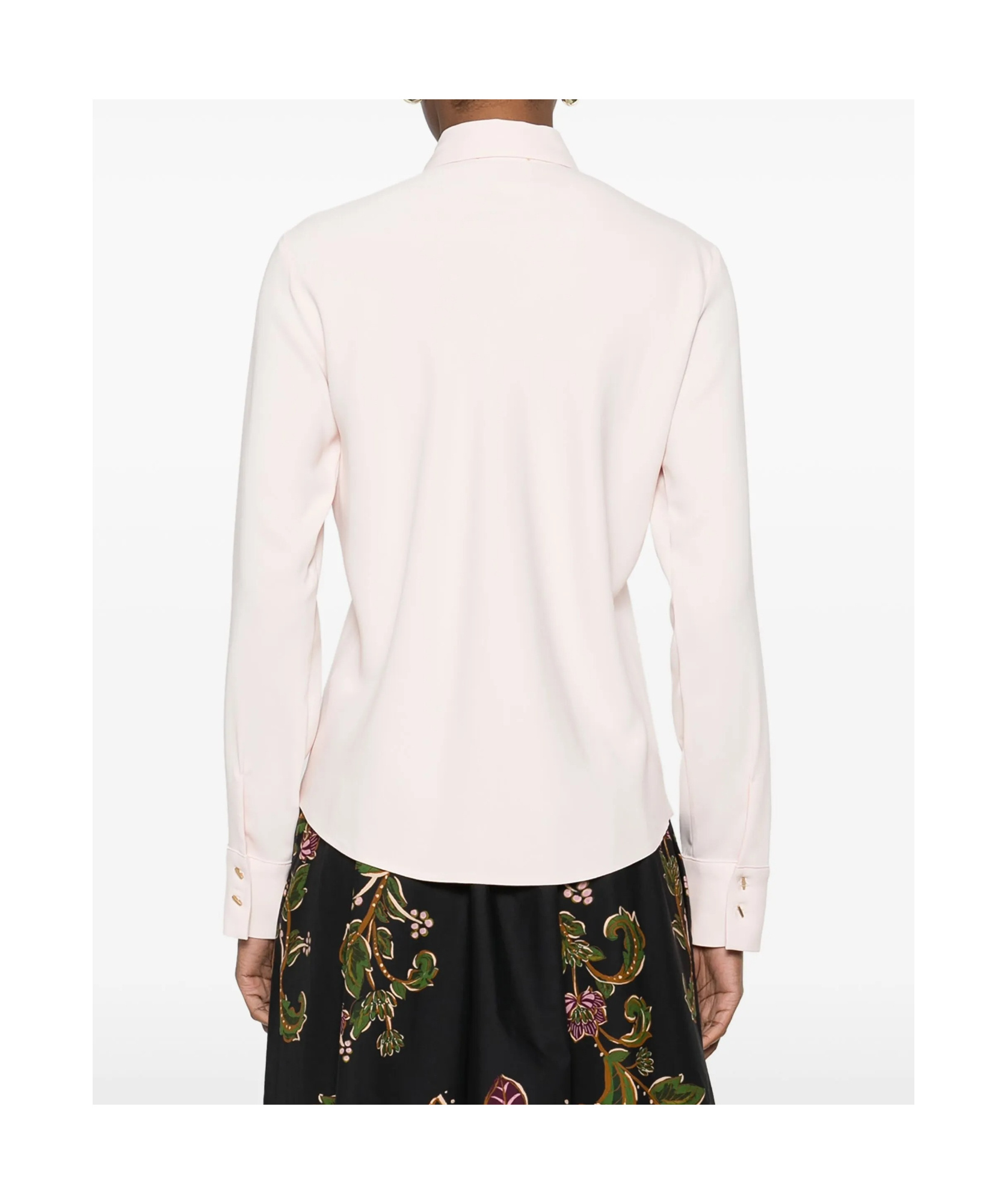 Shop Forte Forte Stretch Cady Crepe Shirt