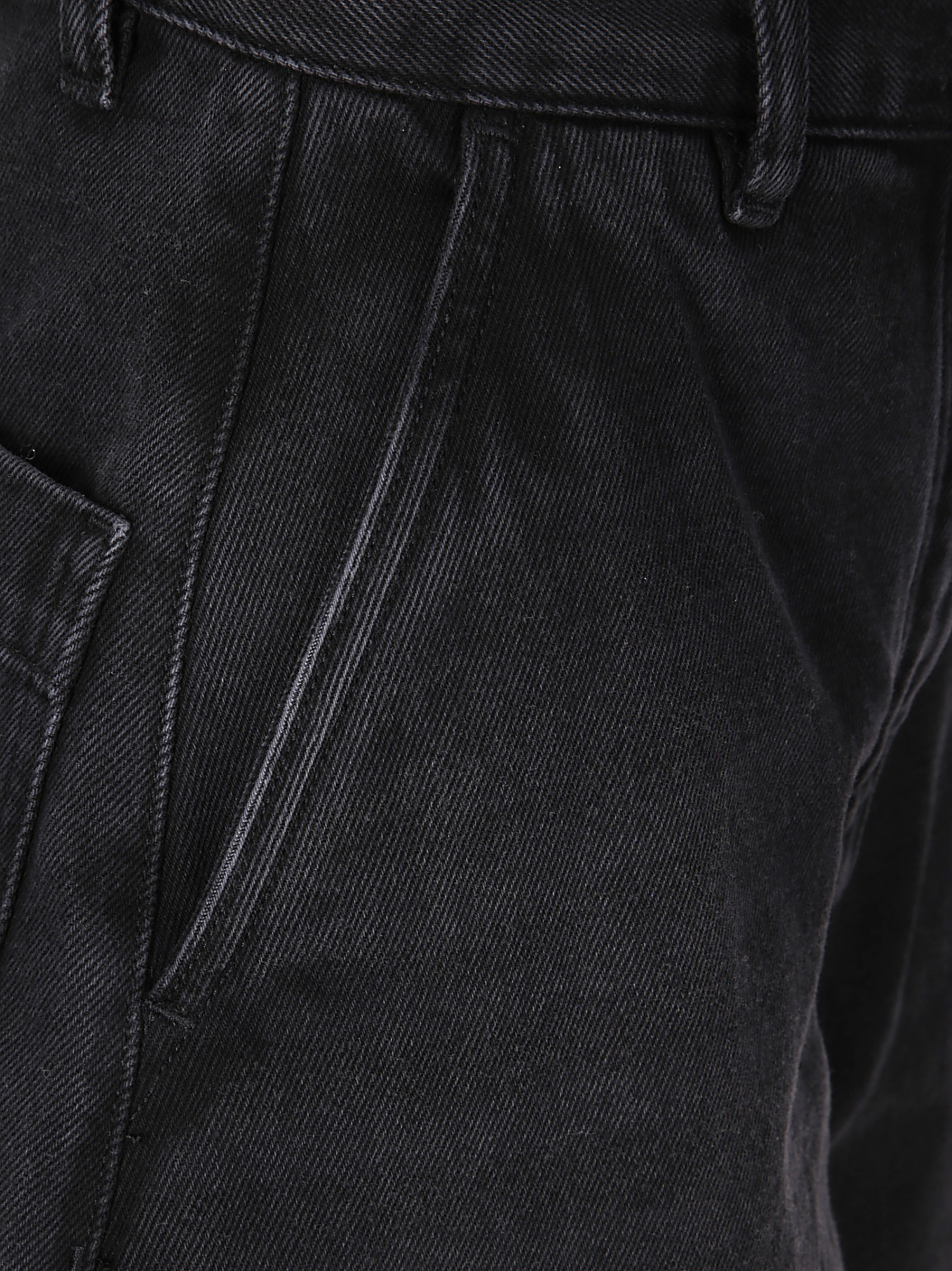 Studio Nicholson Straight-leg Cropped Jeans In Black