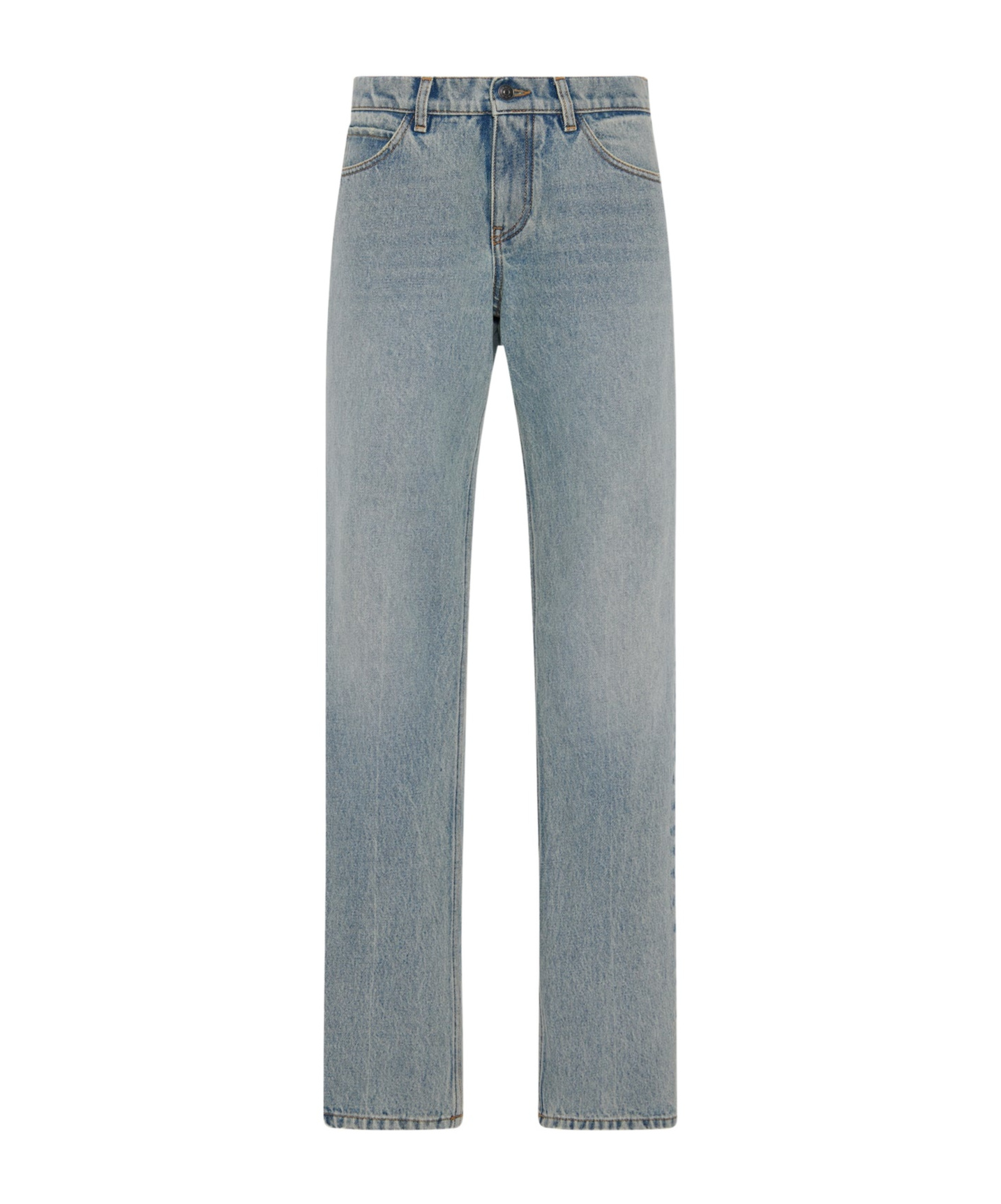 The Row Carlyl Denim Jeans In Gray
