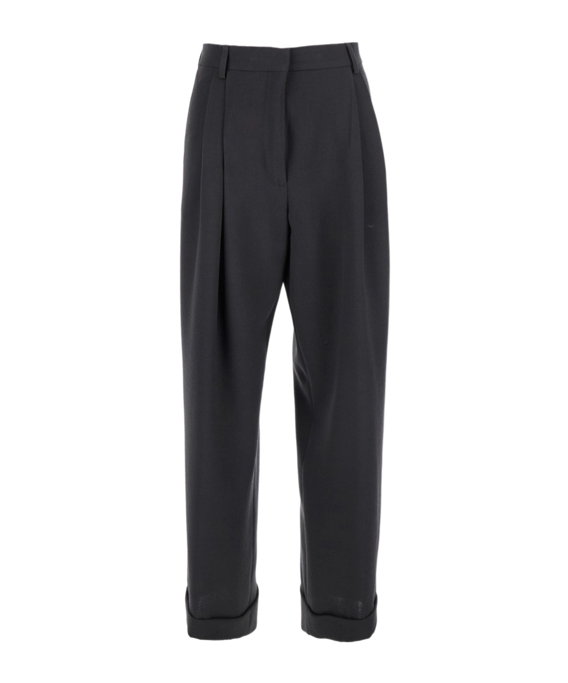 Dries Van Noten Belt Loop Casual Pants In Black