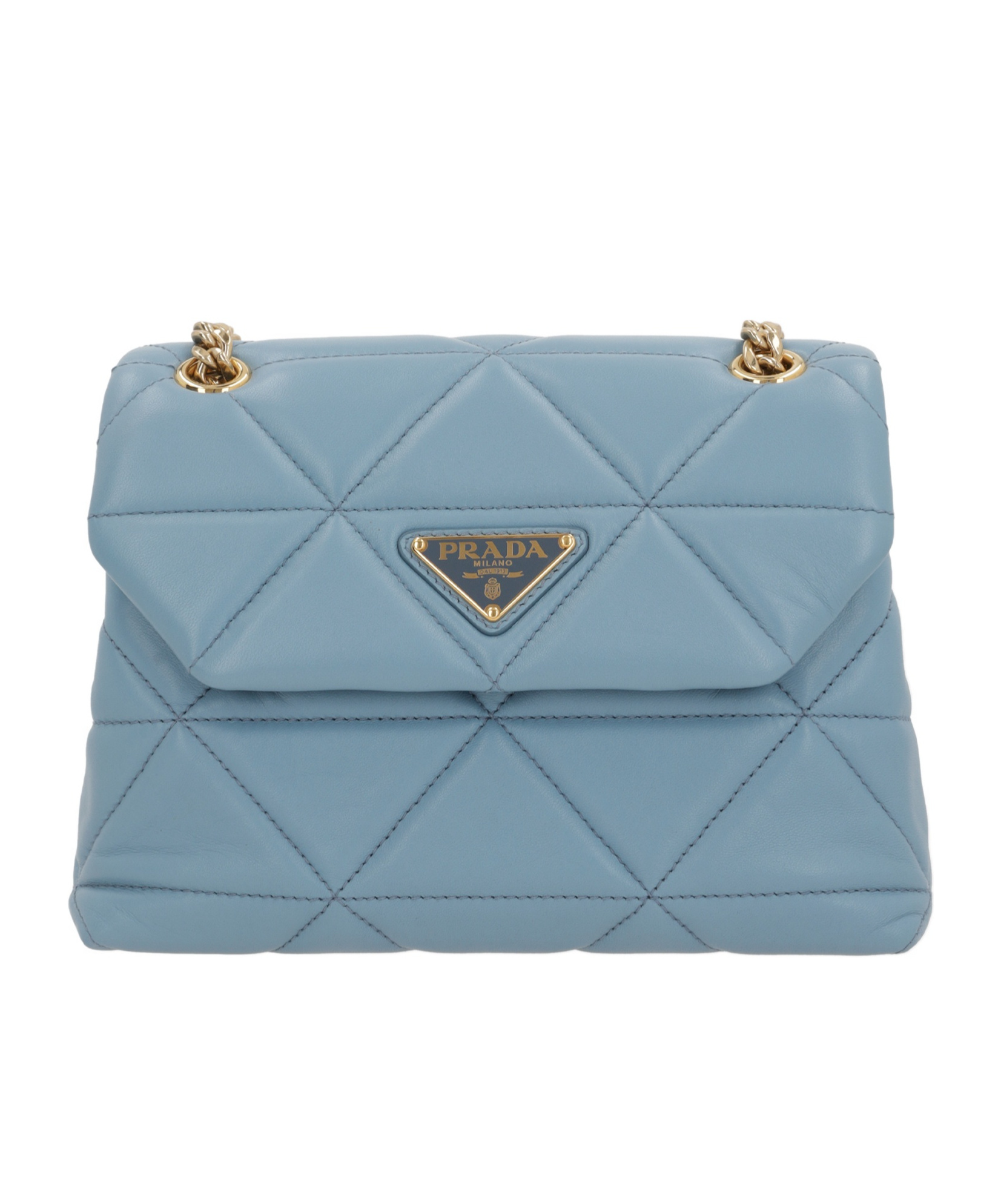 Prada Spectrum Shoulder Bag In Blue