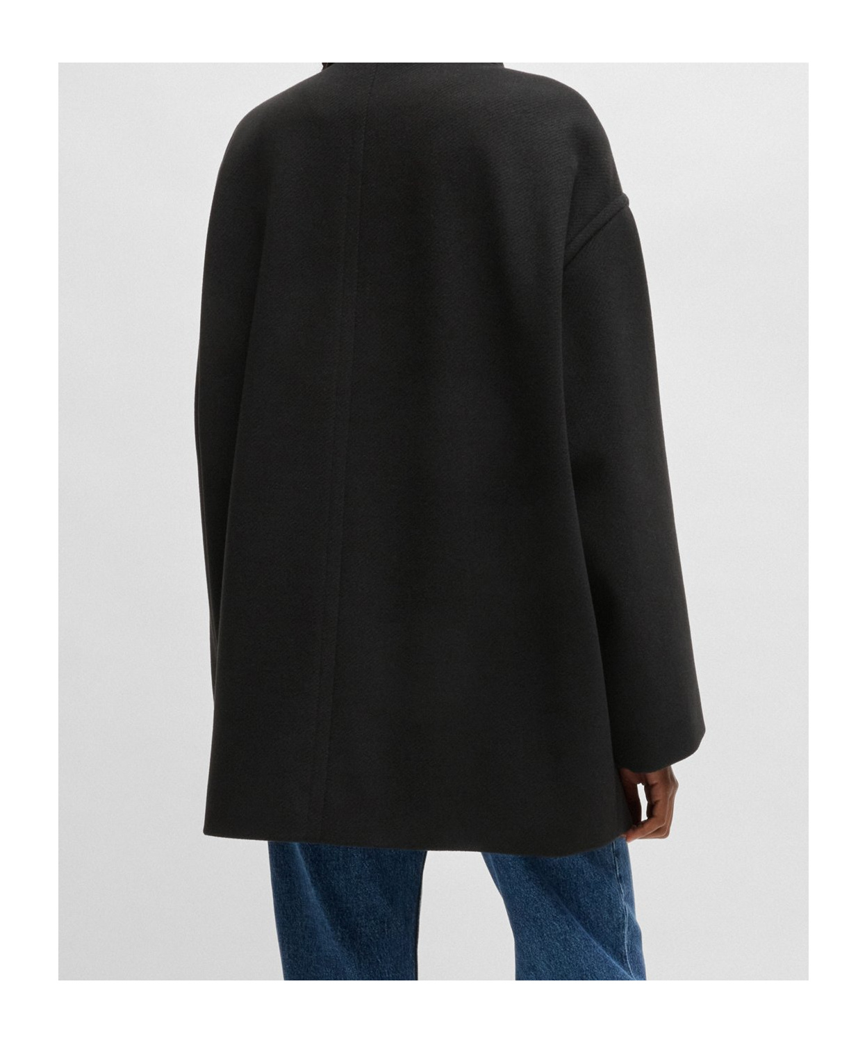 HUGO BOSS LONG-SLEEVED SHORT COAT
