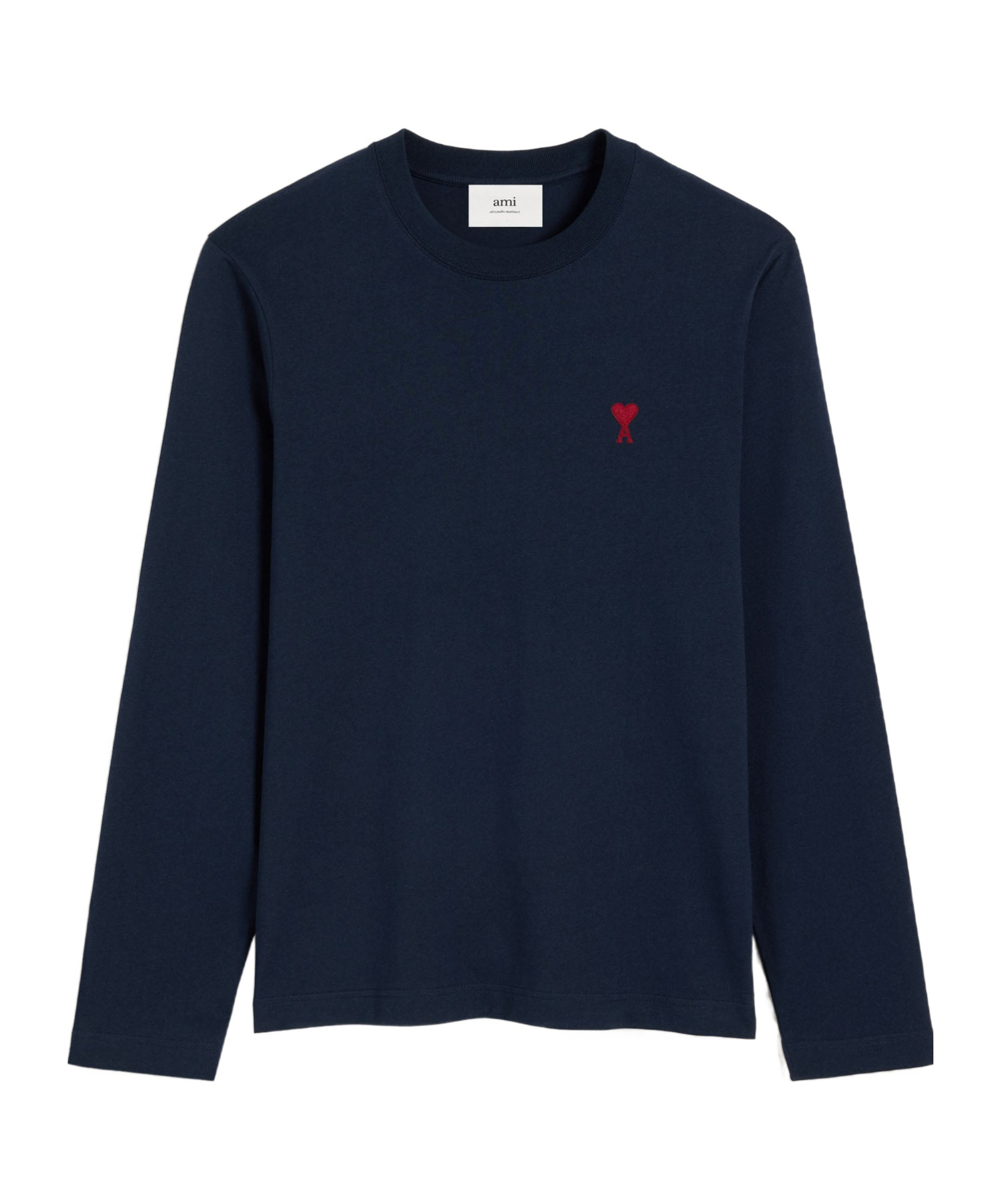 AMI ALEXANDRE MATTIUSSI AMI AMI DE COEUR LONG SLEEVES T-SHIRT
