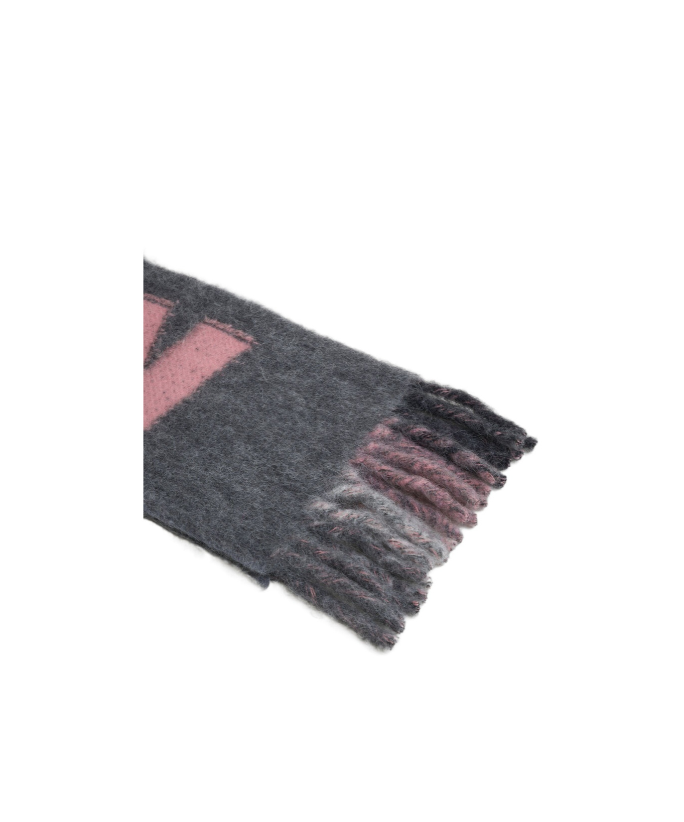 Marni Alpaca And Mohair Scarf In Black