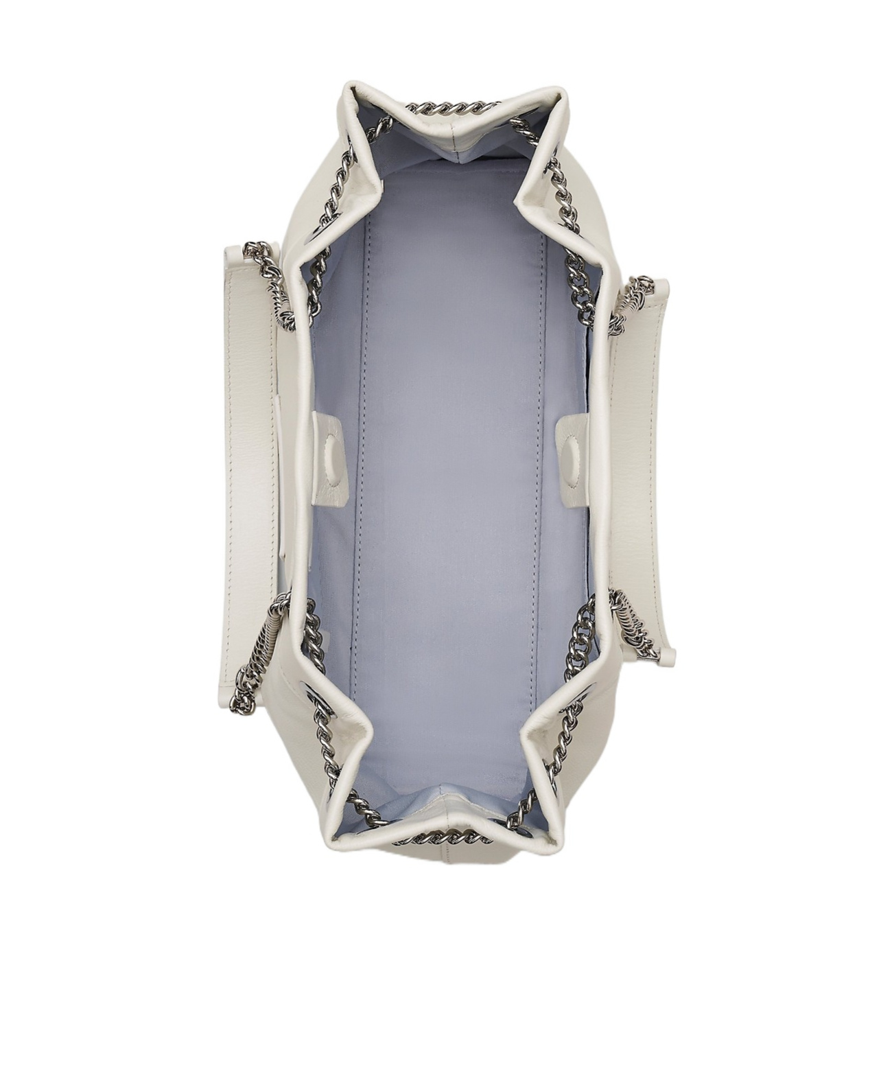 Marc Jacobs White The Small Chain Sack Bag