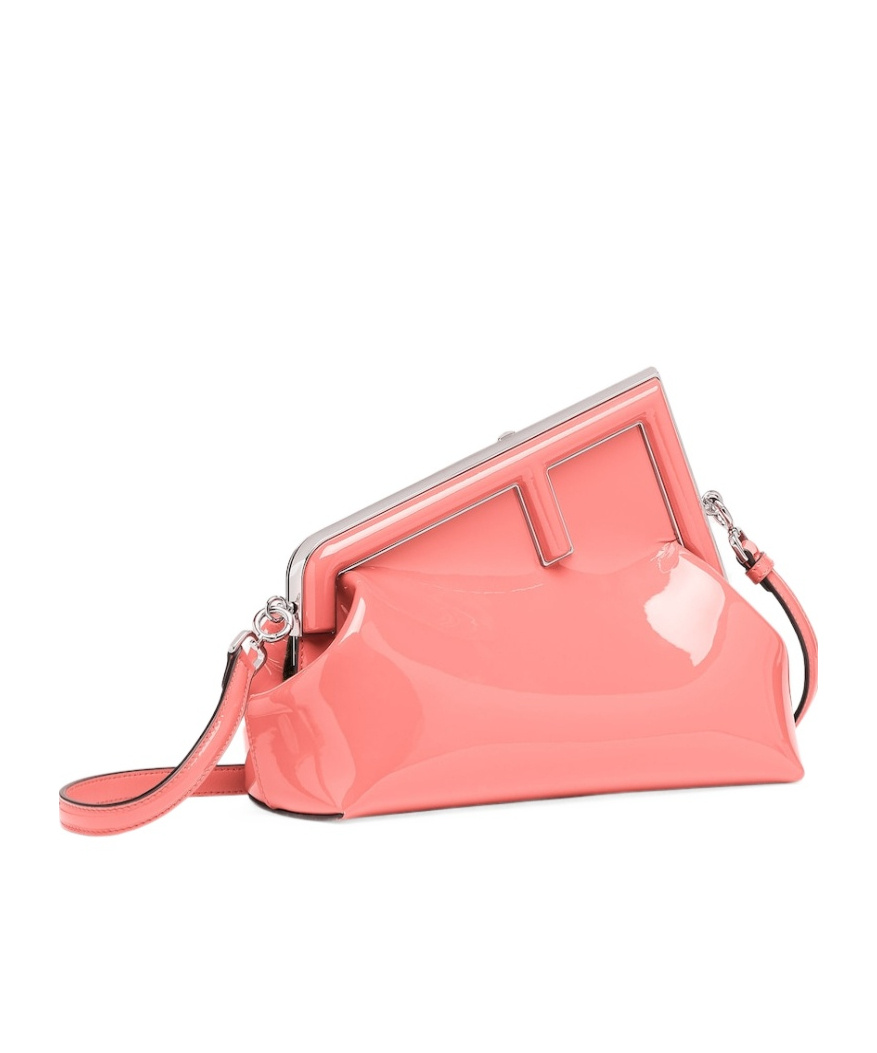 Fendi Midi First Bag In Pink
