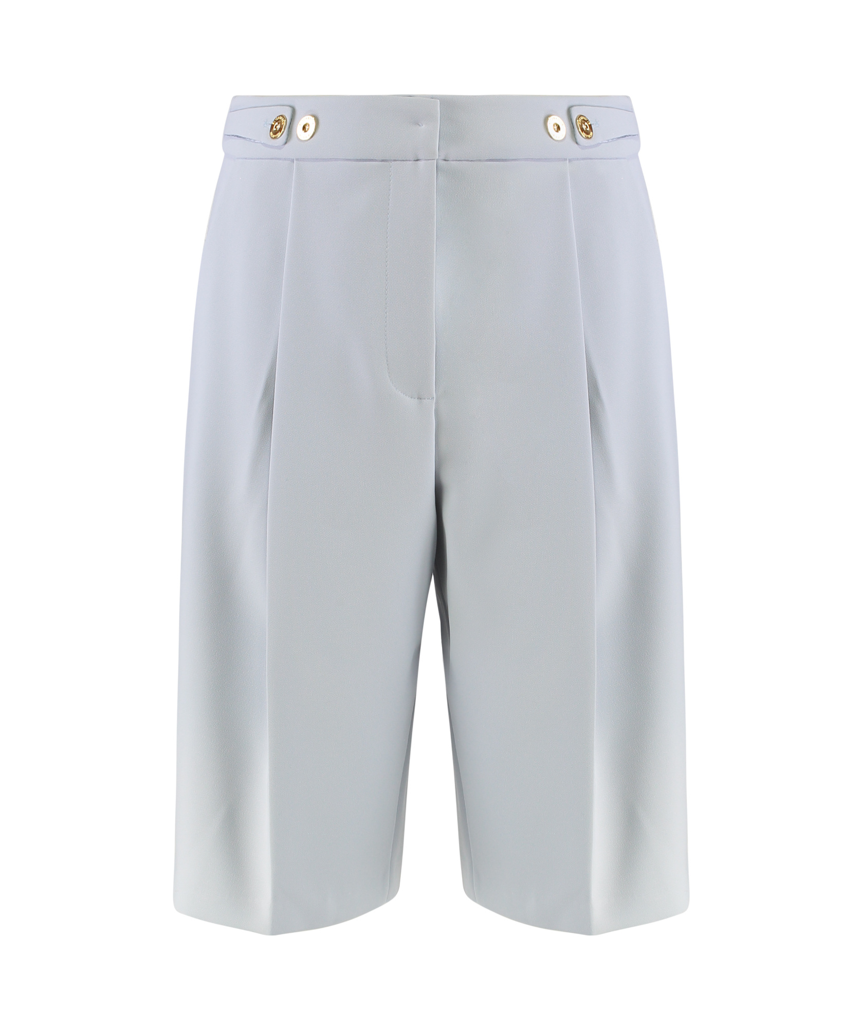 Elisabetta Franchi Knee-length Bermuda Shorts In Gray