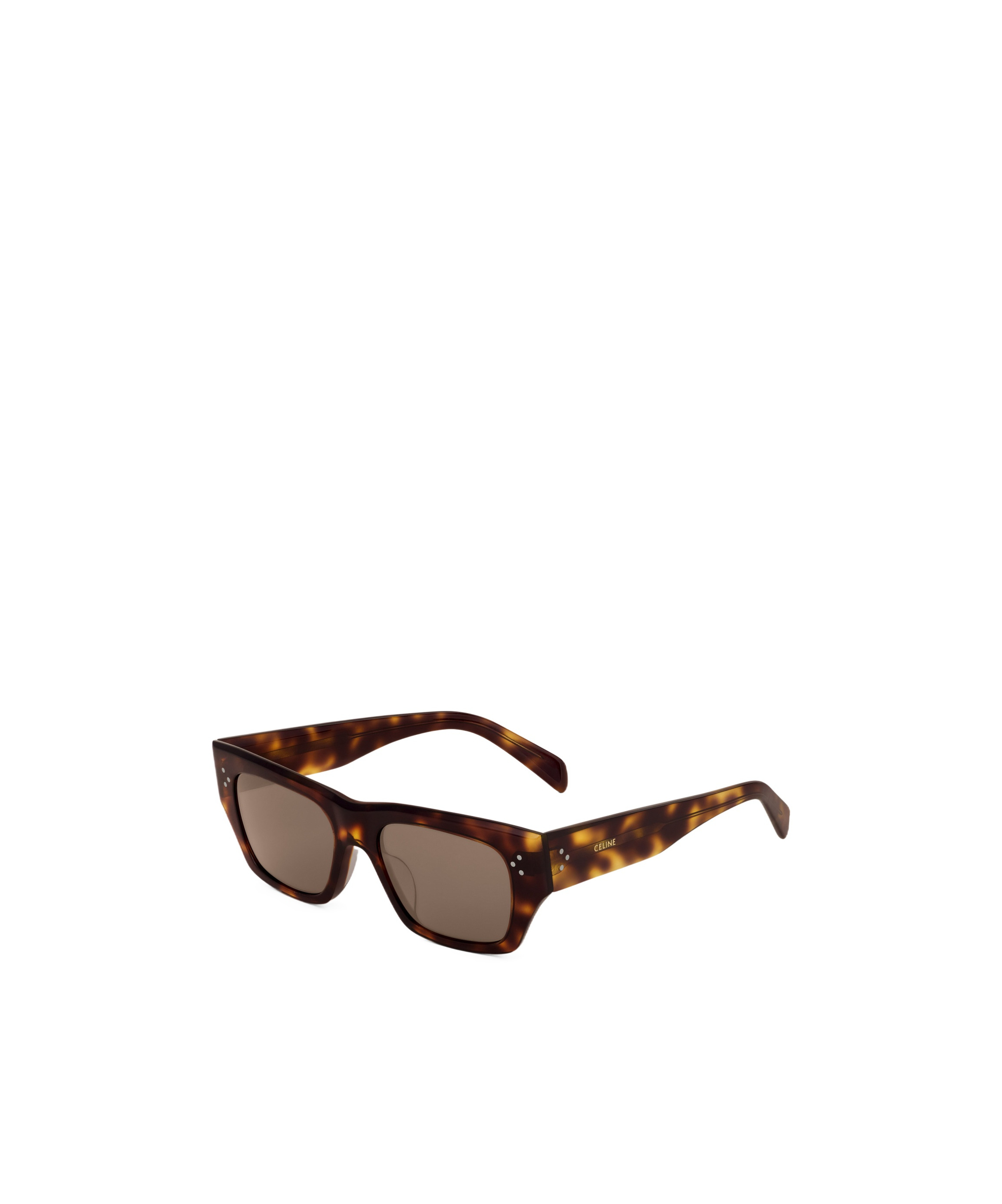 Celine D-frame Tortoiseshell Acetate Sunglasses In Gray