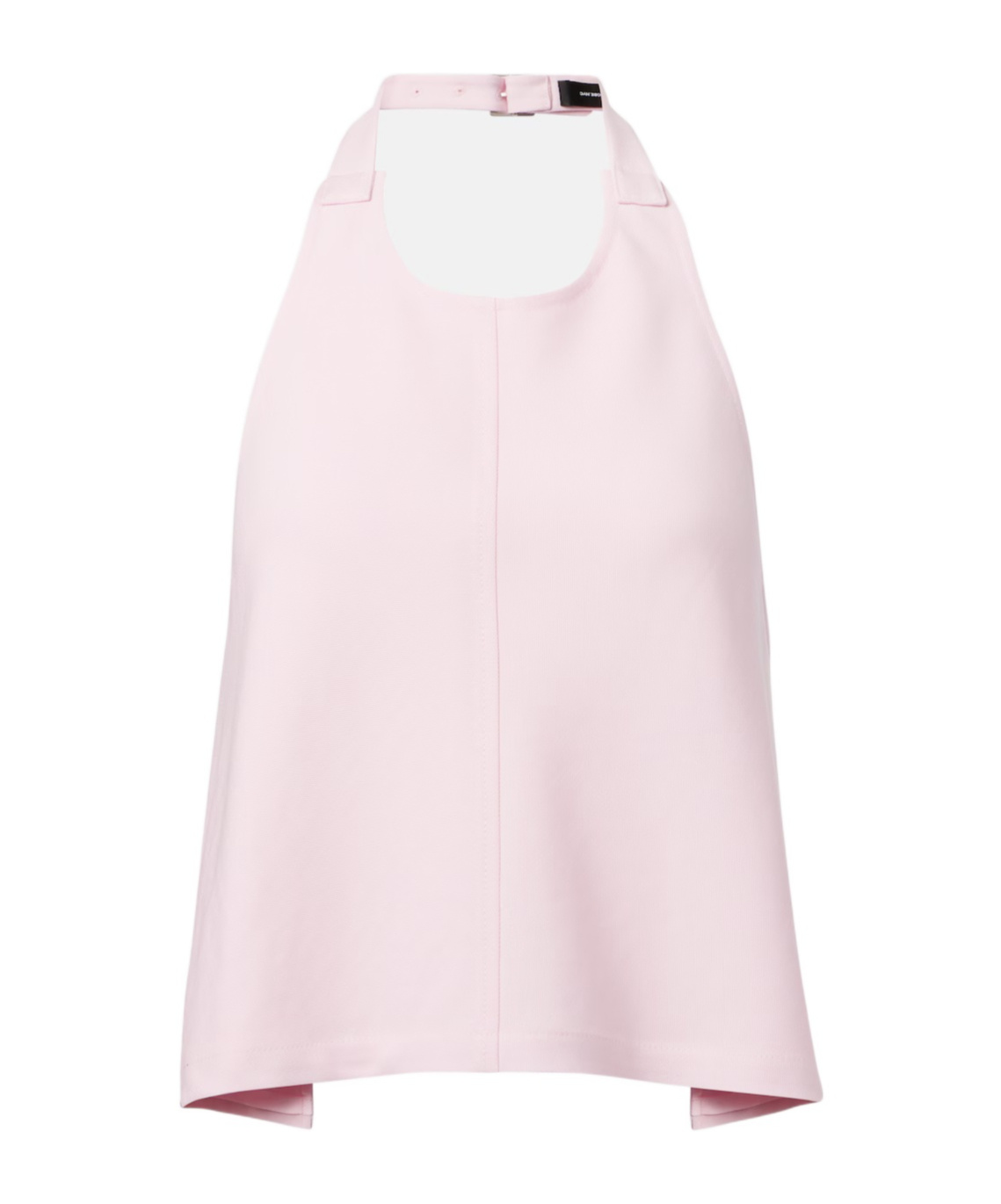 Wardrobe.nyc Halter Neck Top In Pink