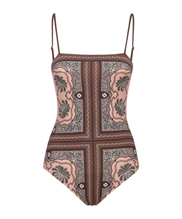 La Doublej La Double J Elle Swimsuit (placée) In Red