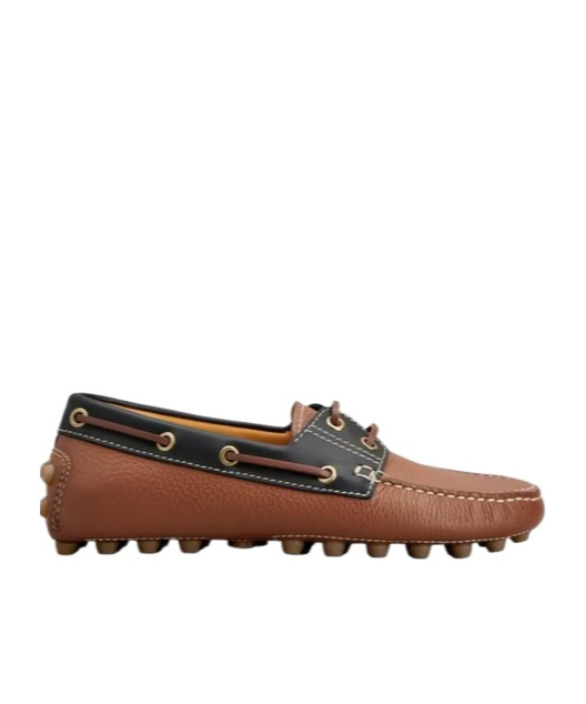 Tod's Round Head Low-cut Casual Shoes In Brown