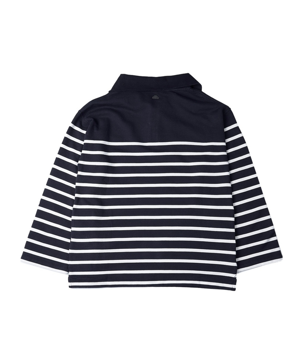 Barbour Striped Half-zip Sweater In Black
