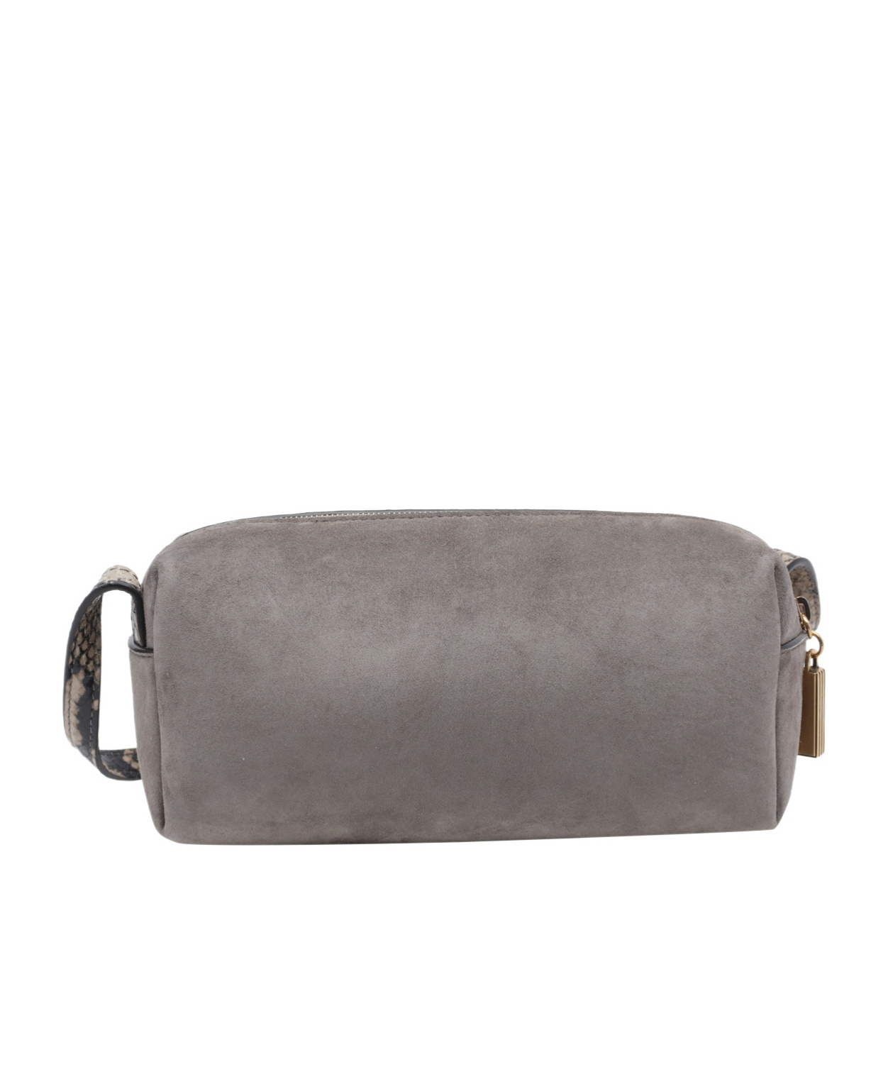 Khaite Mini Kye Python-print Mini Shoulder Bag In Brown