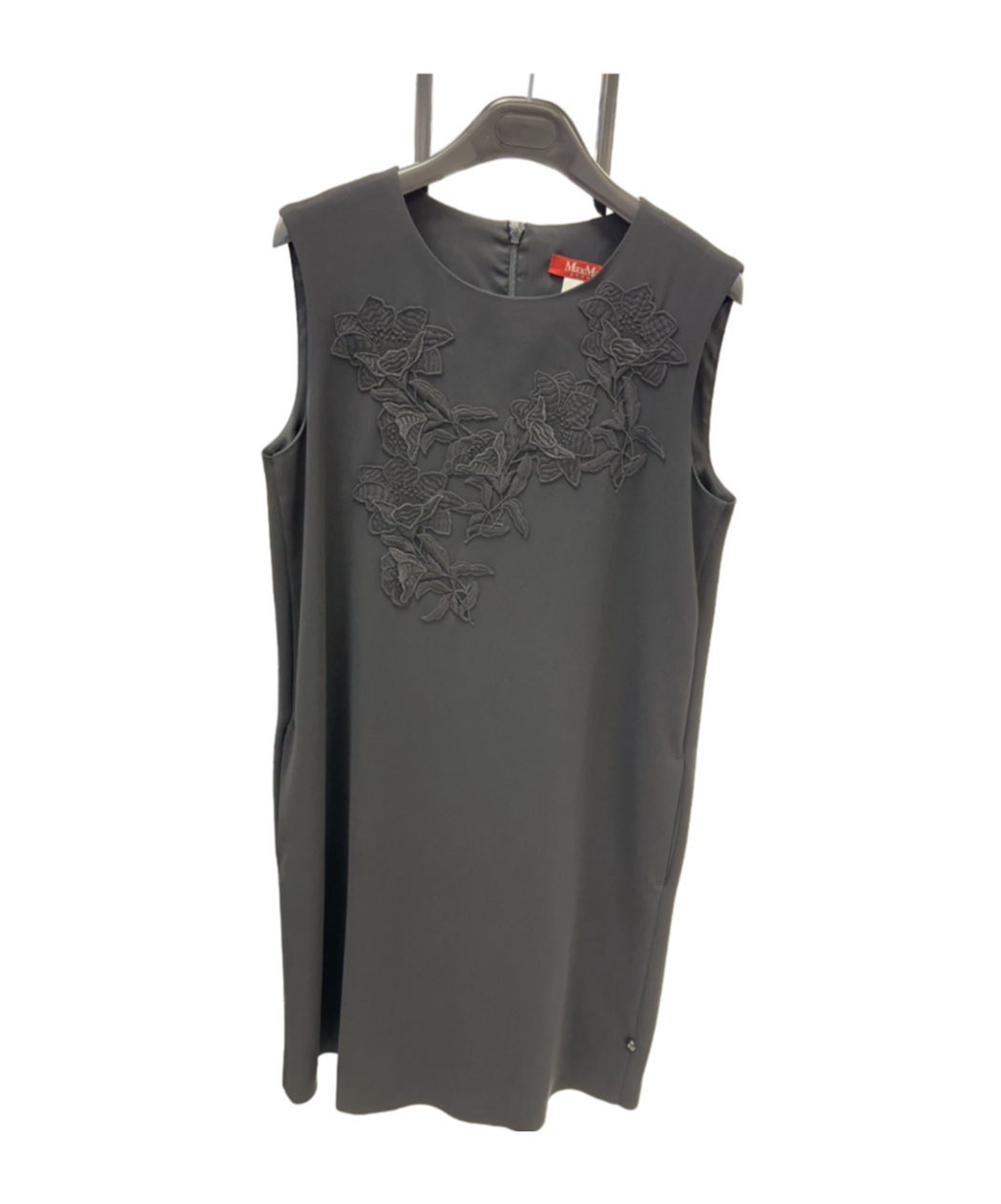 Max Mara Sleeveless Dress In Black