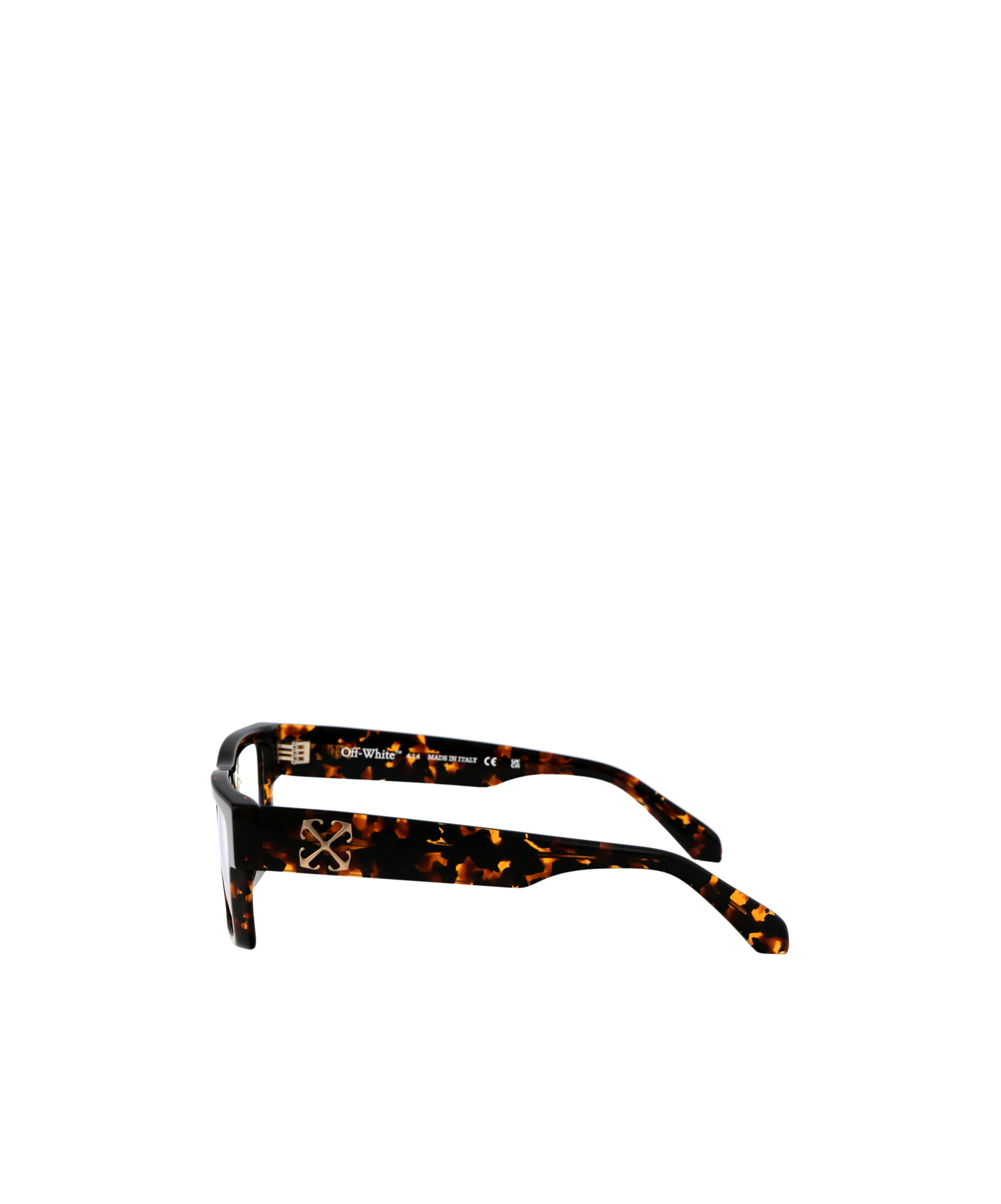 Off-white Optical Style 37 Cat-eye Glasses In Black