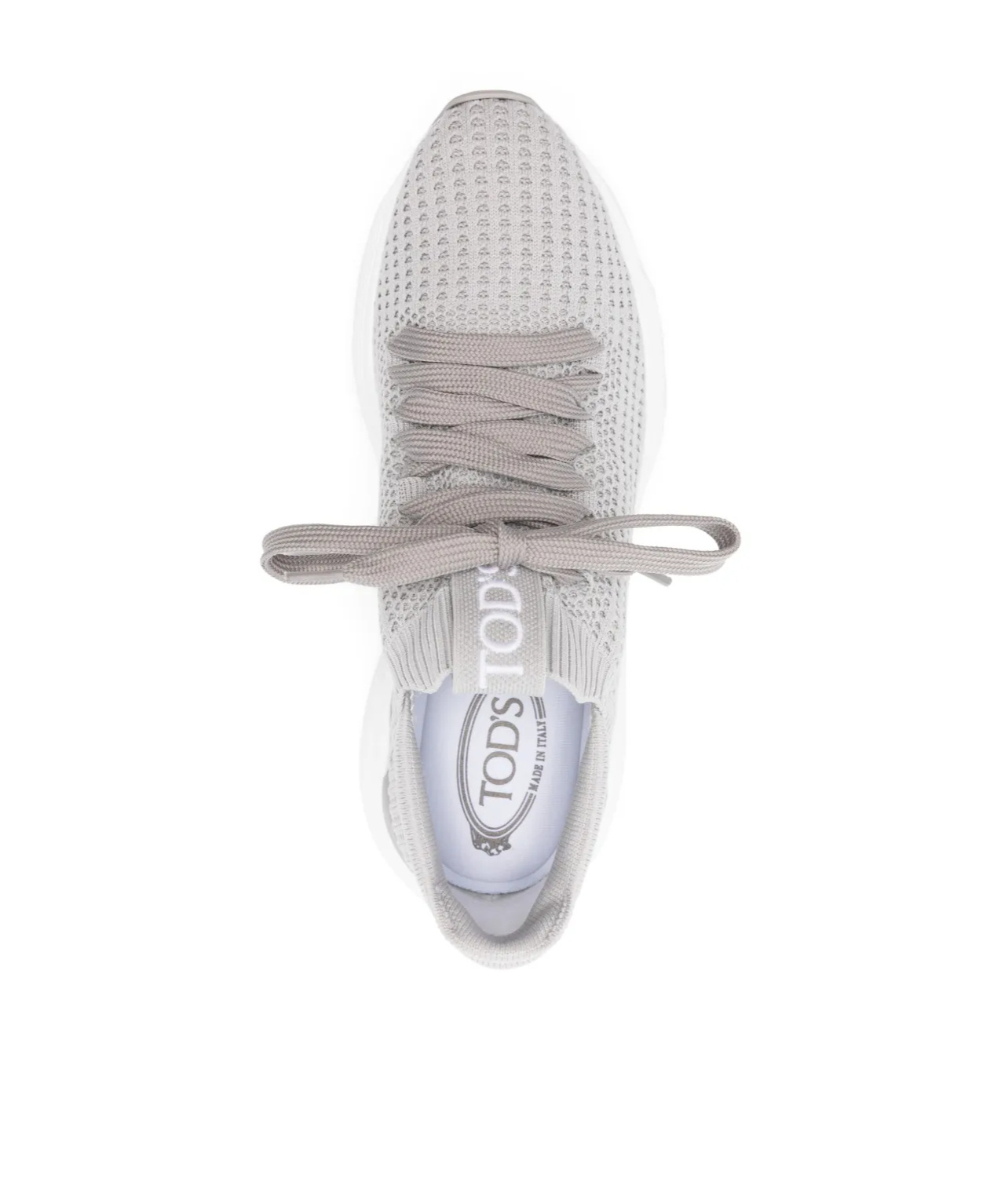 Tod's Knitted Sneakers In White