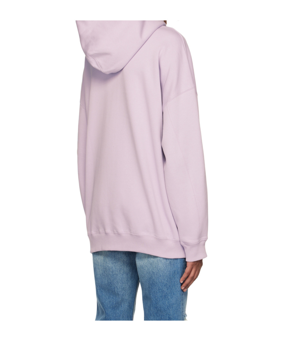 Filippa K Fleece Hoodie In Purple