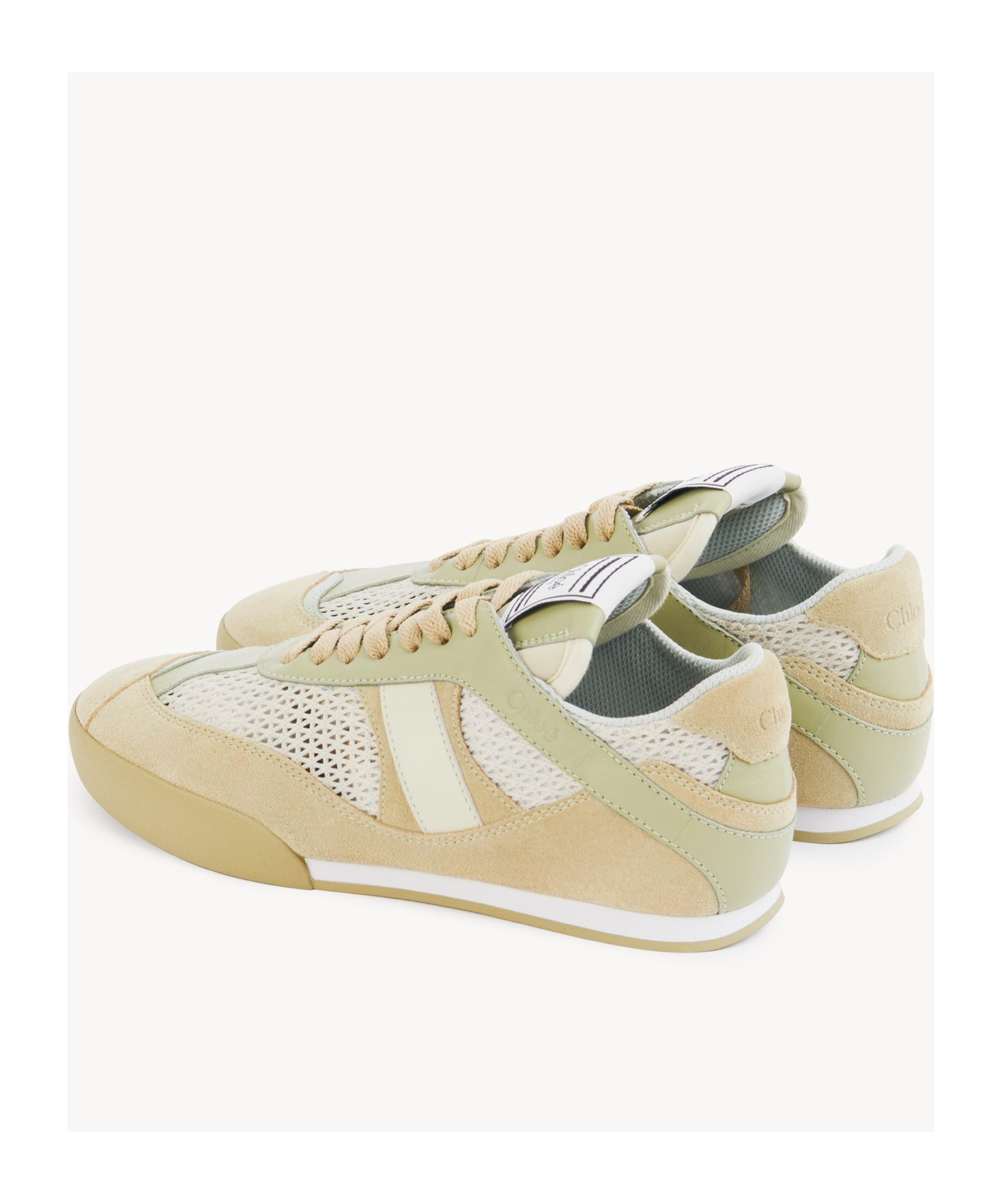 Chloé Women Kick Sneakers In Nude
