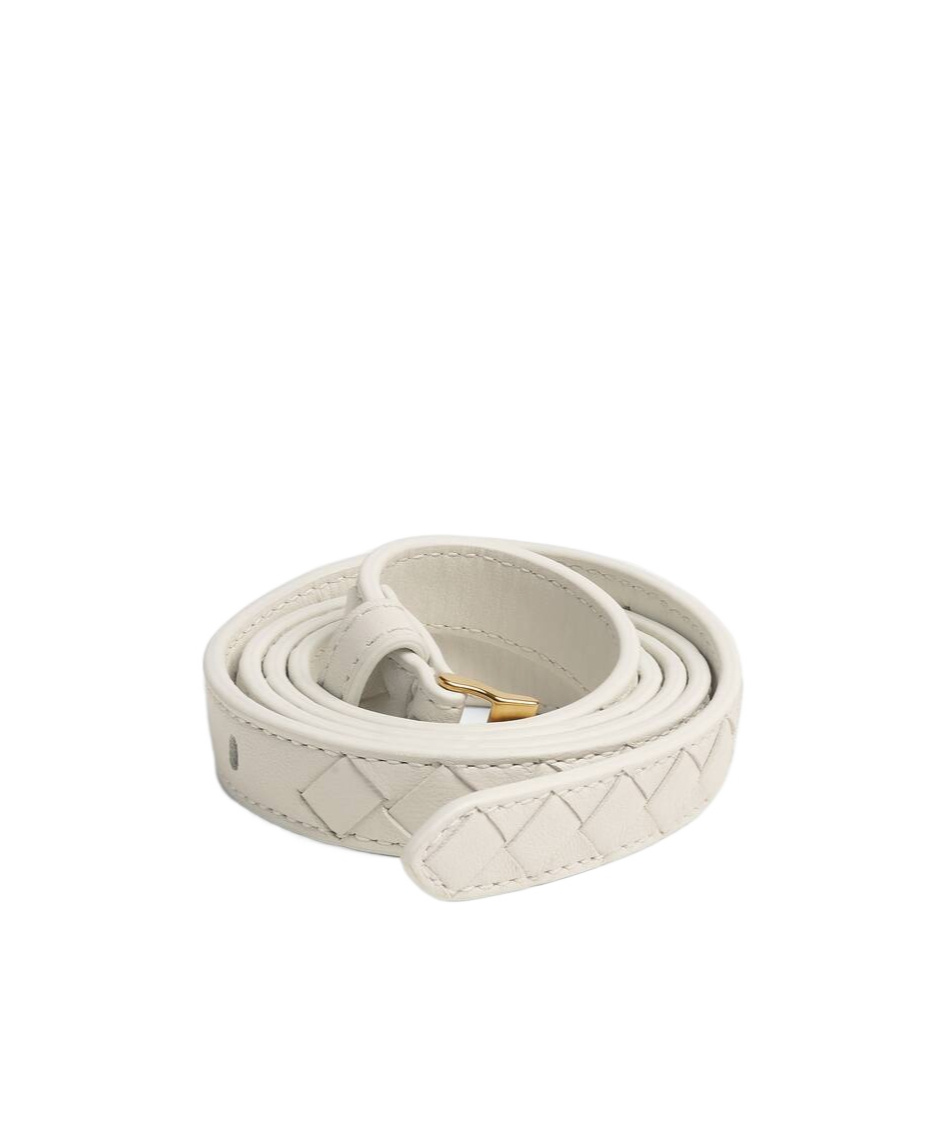 Bottega Veneta Thin Watch Belt In Nude