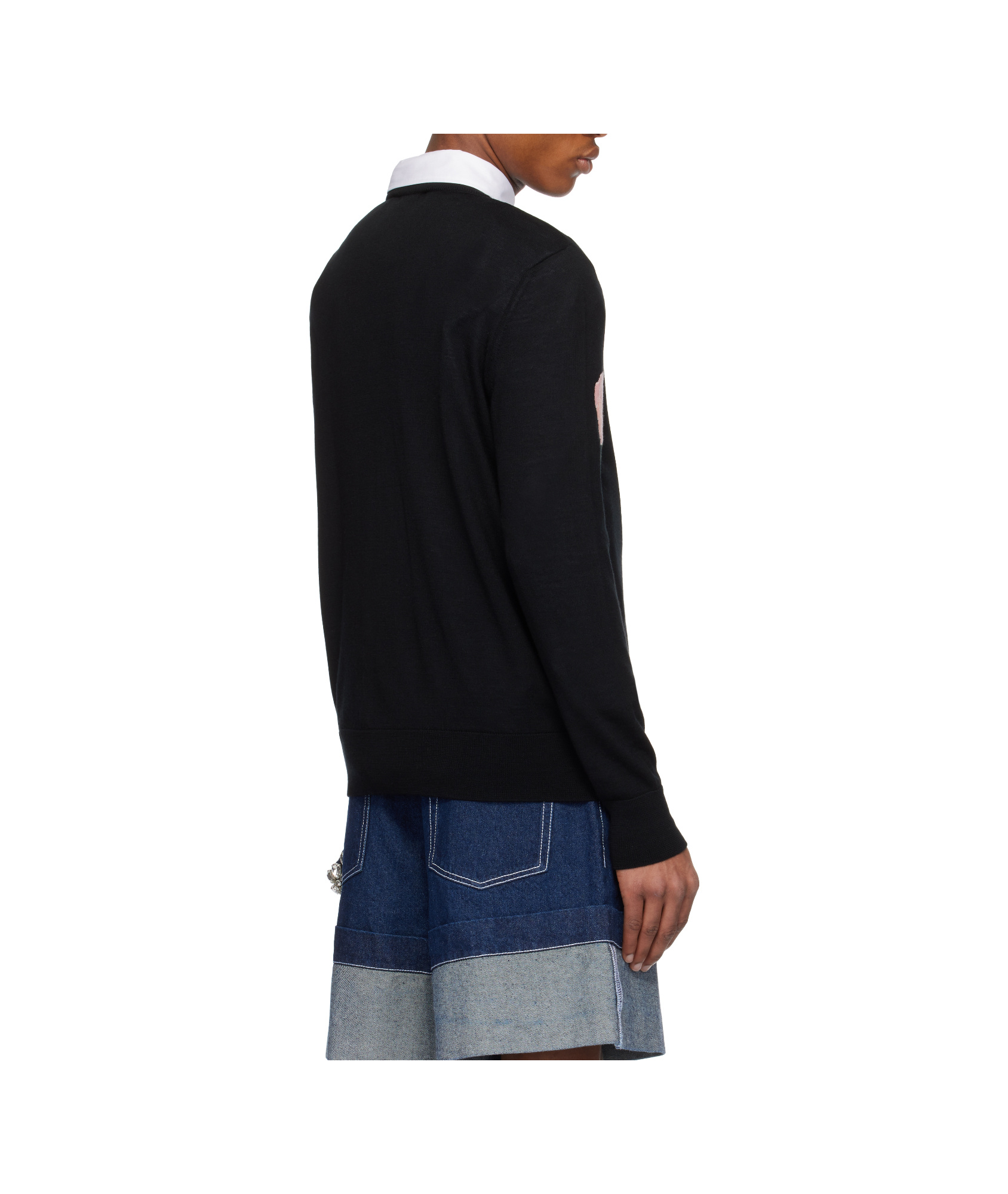 Simone Rocha Carnation Knitted Sweater