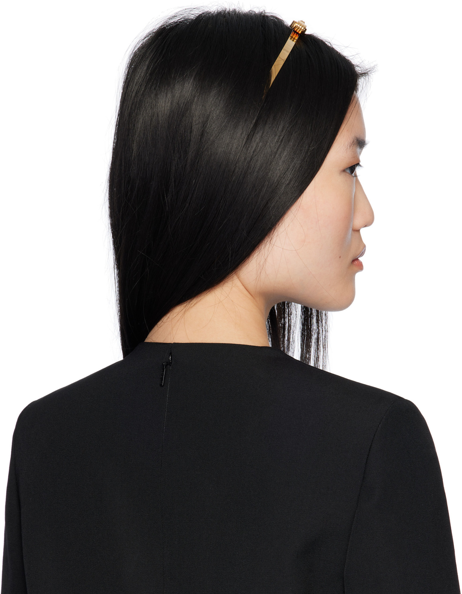 Versace Bow Hair Accessories In Black