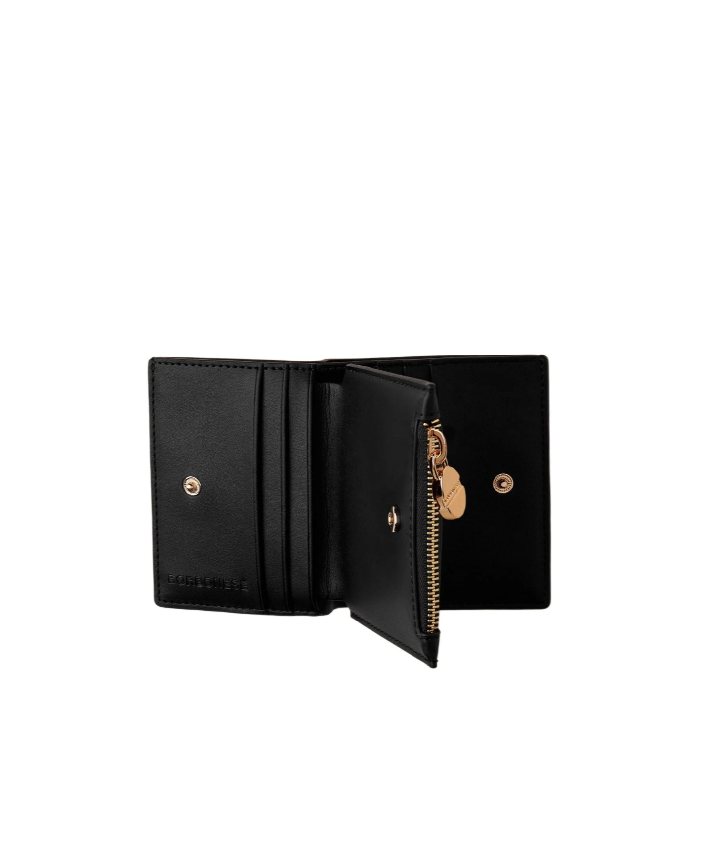 Borbonese Classica Small Wallet In Black