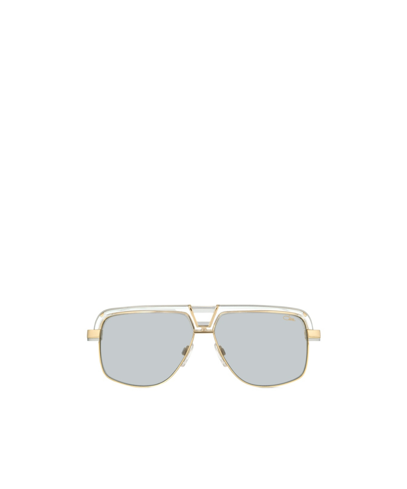 Cazal Geometric Frame Sunglasses In Gray