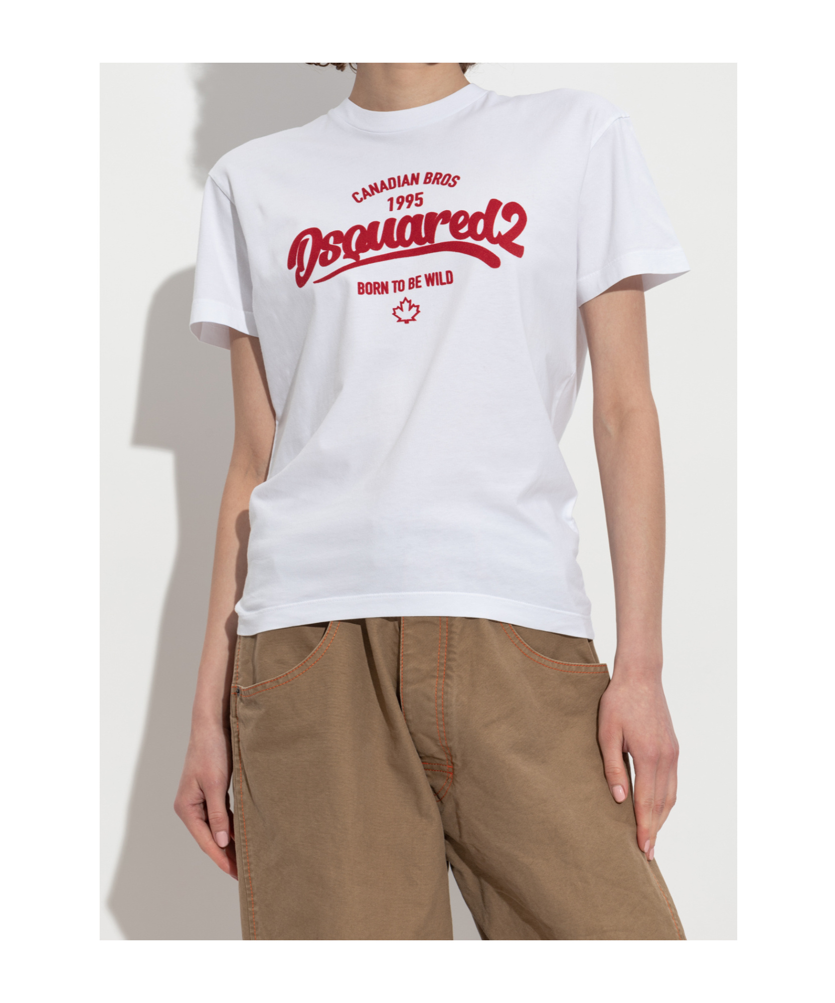 Dsquared2 Short-sleeved T-shirt In White