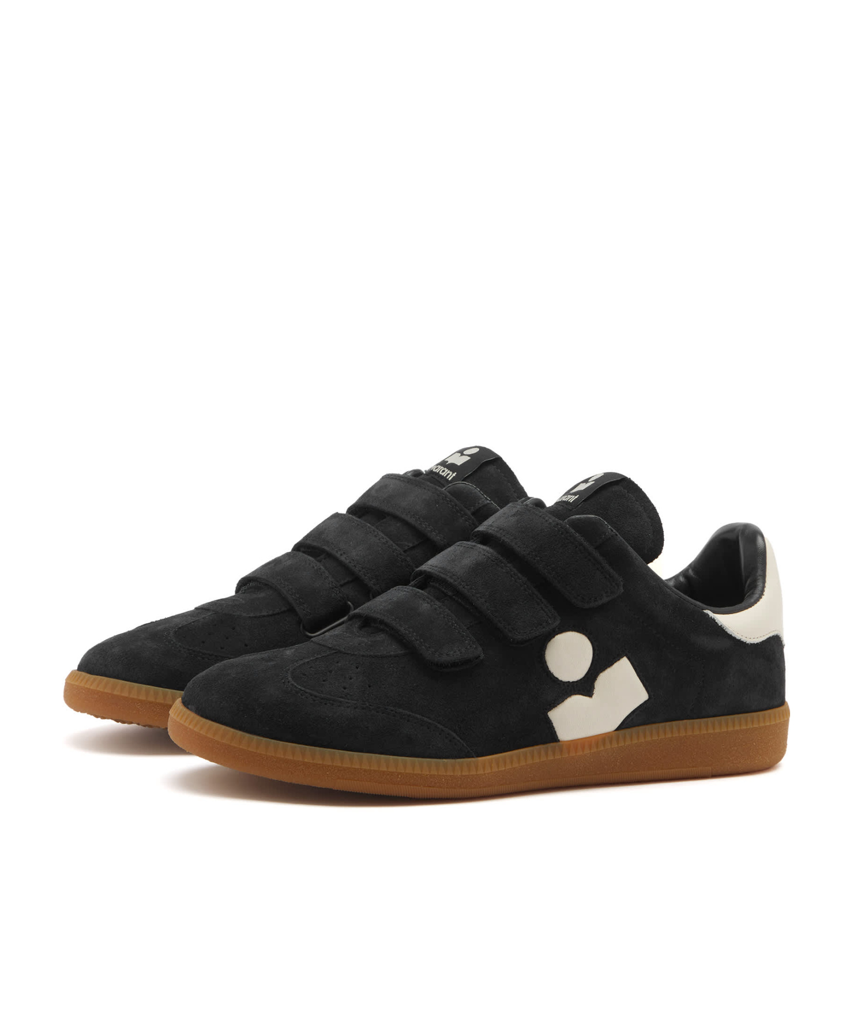 Isabel Marant Round Head Low-cut Casual Shoes In Black