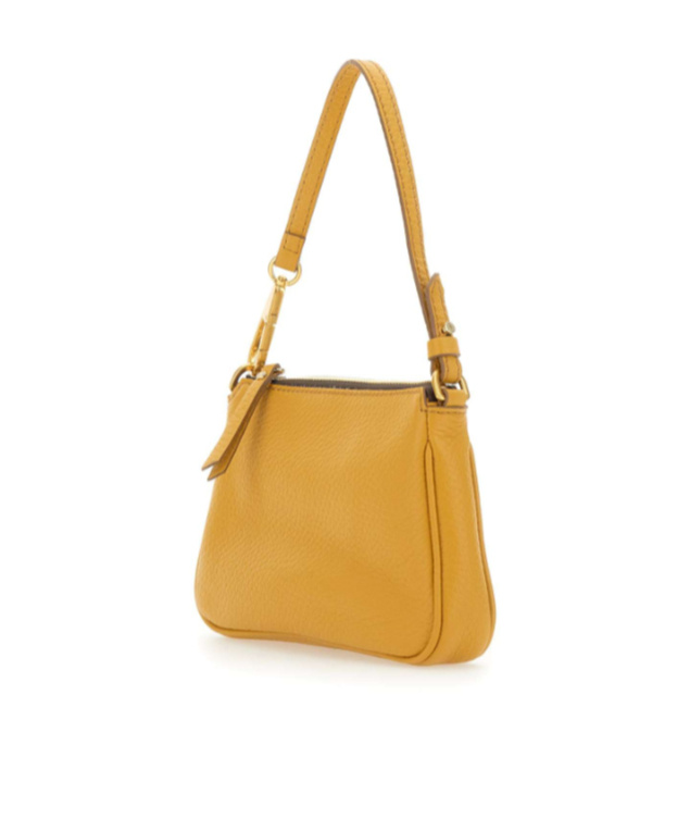Gianni Chiarini Zip-top Grain Leather Shoulder Bag