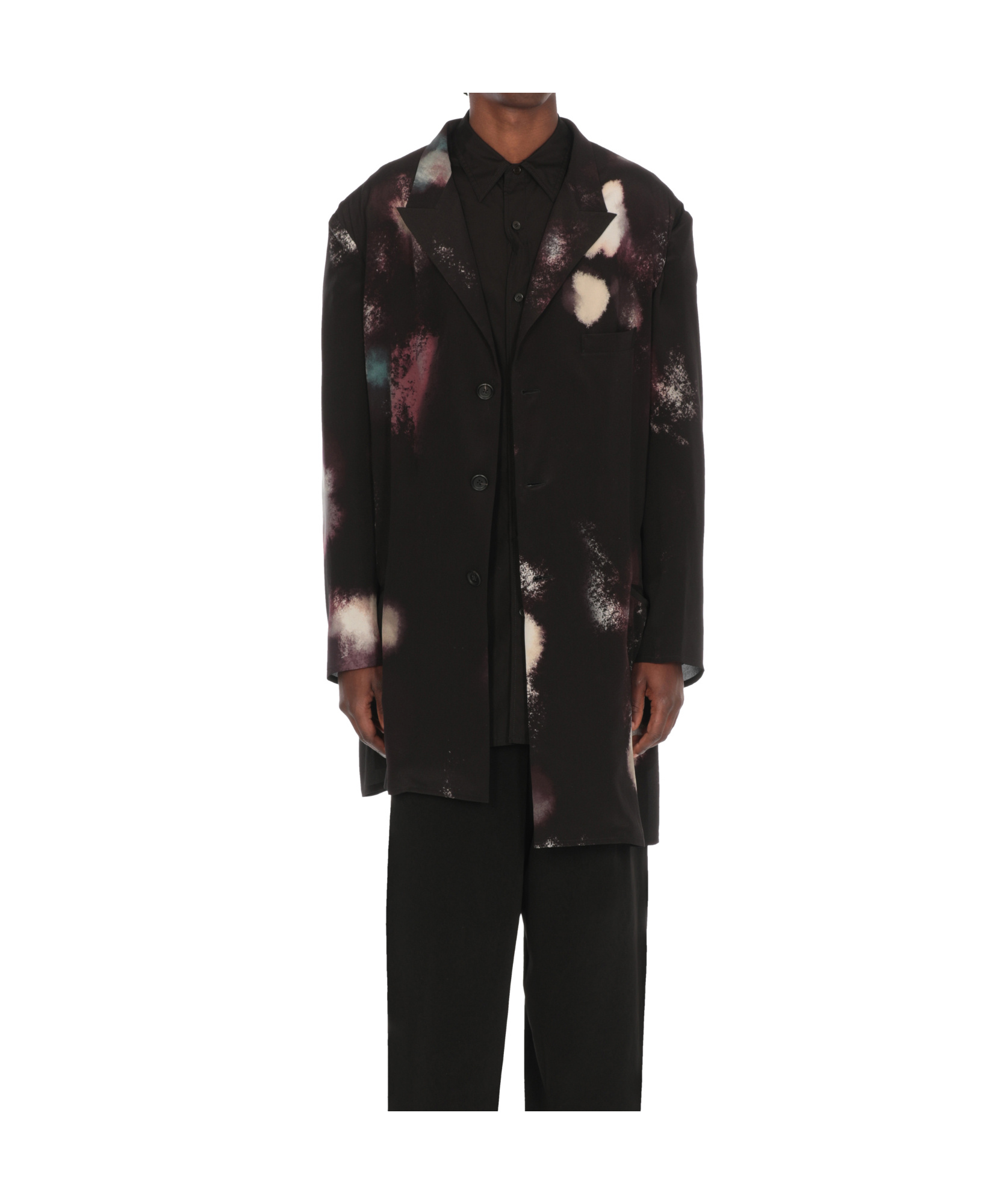 Yohji Yamamoto Jacke Mit Print