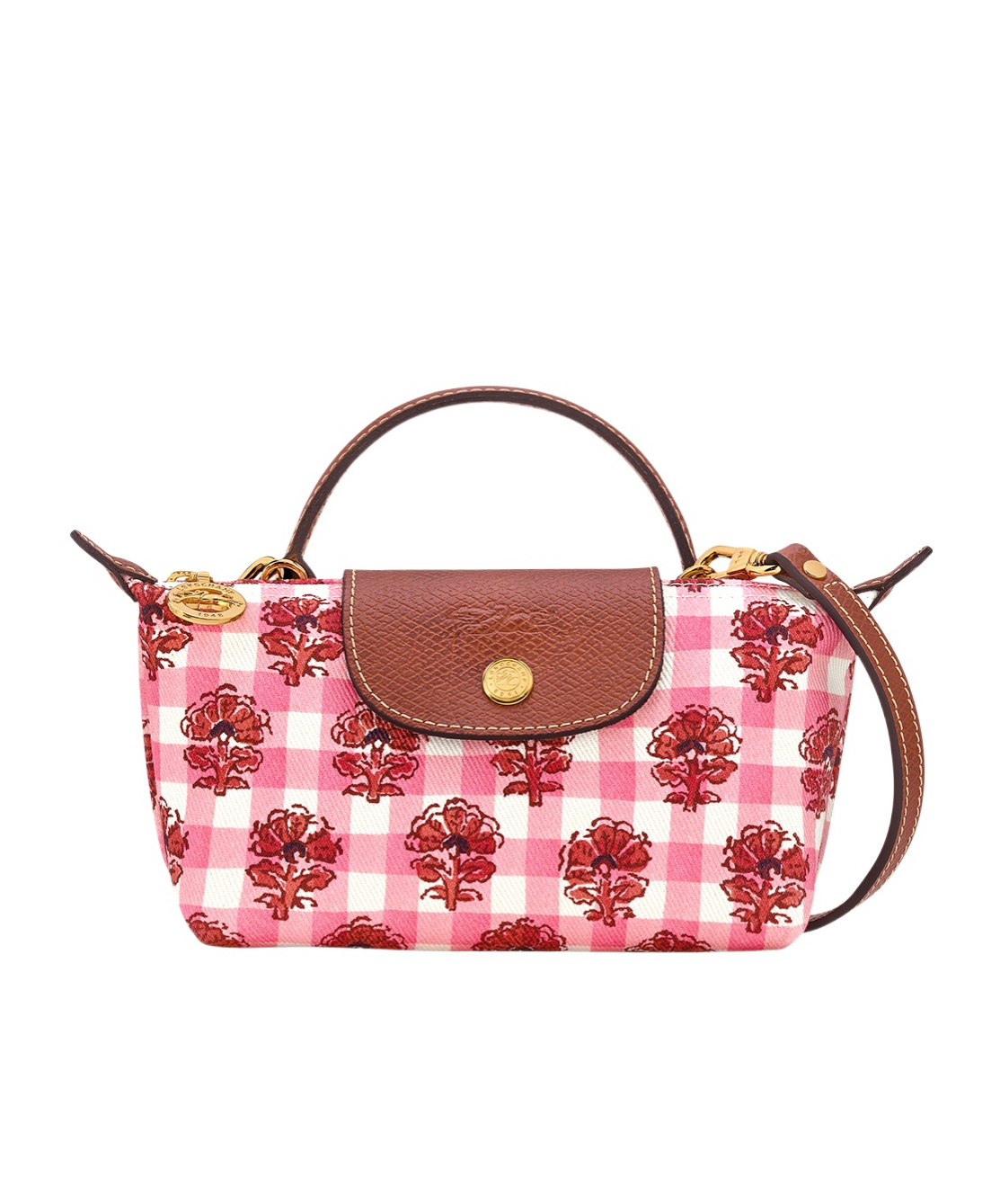 Longchamp Mini Le Pliage Collection Tote Bag In Pink