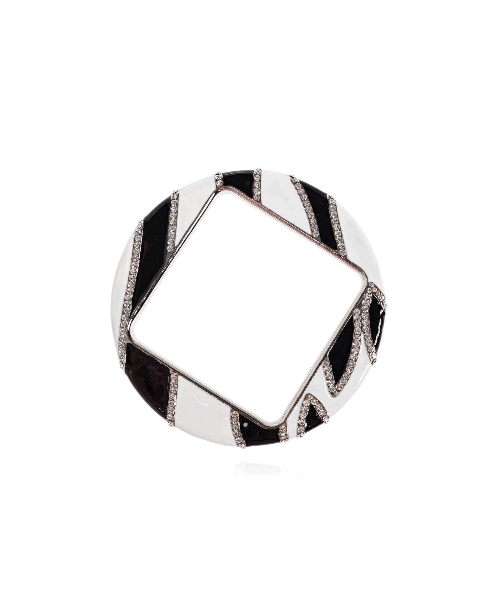 Jacquemus Blanco Brazalete Geométrico In White