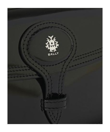 Bally Small Beckett Shoulder Bag In Black