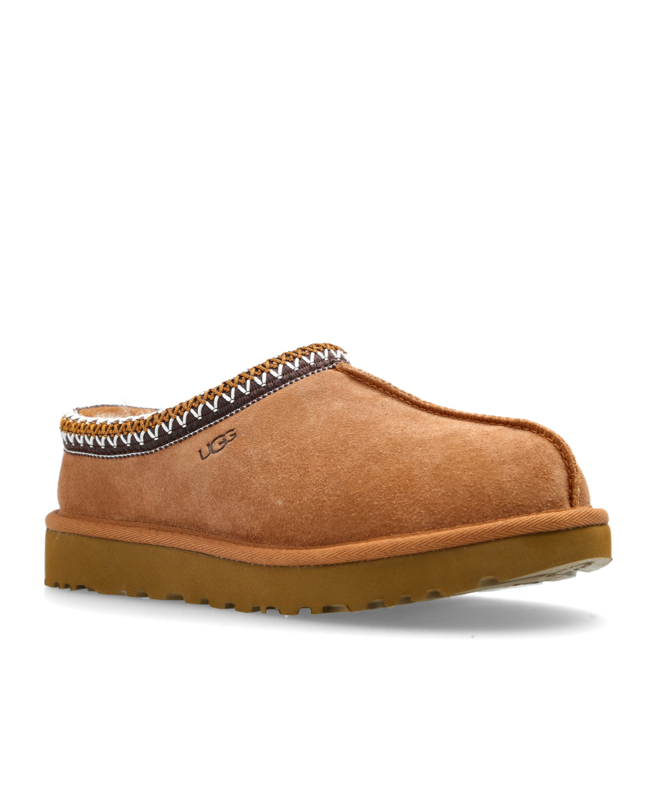 Ugg Tasman Ii 1174470-che Slipper Chestnut Suede Round Toe Rhs8037 In Brown