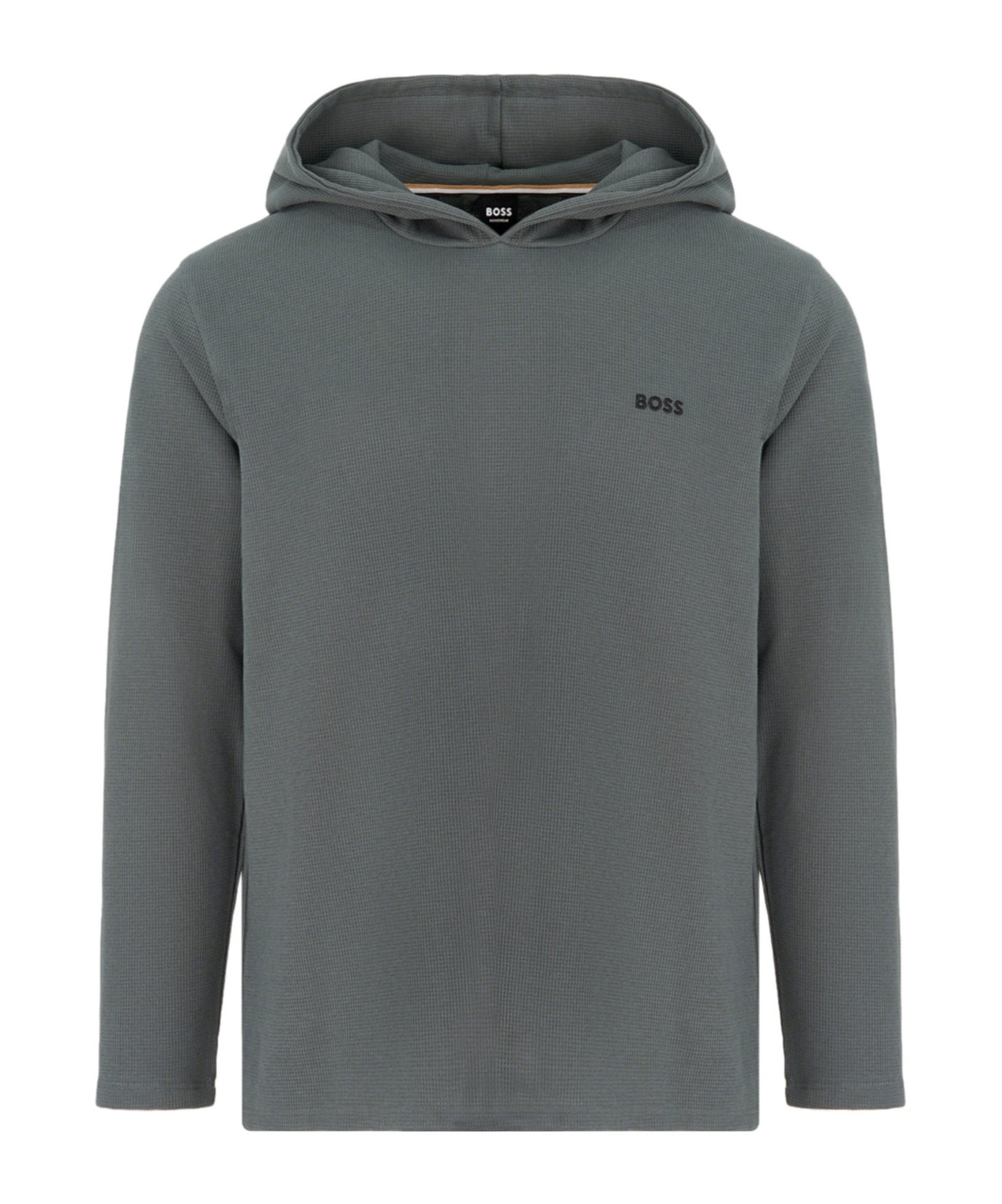Hugo Boss Long-sleeved Sweatshirt In Gray