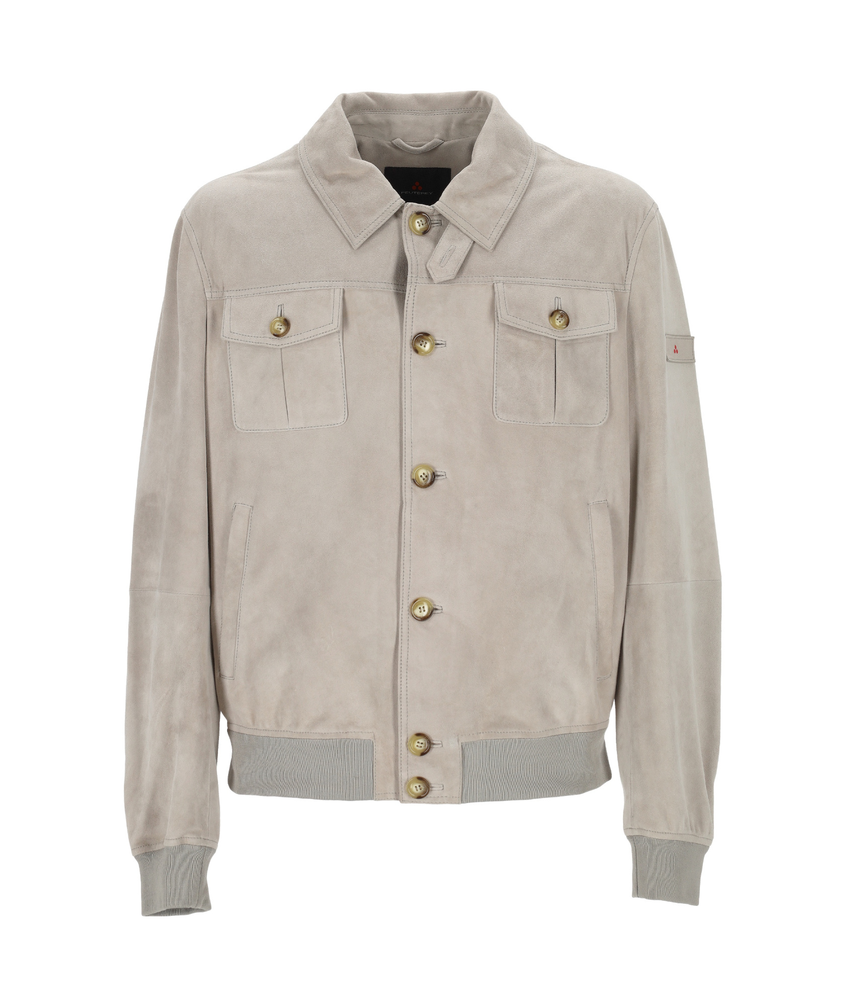 Peuterey Giubbino Destiny Suede Sabbia In Nude