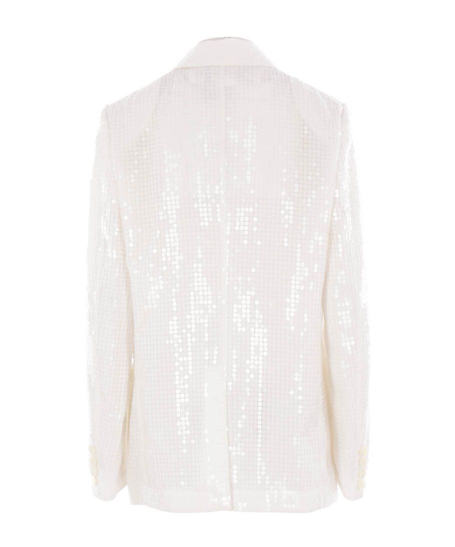 Junya Watanabe Single-breasted Jacket In Sequinned Satin