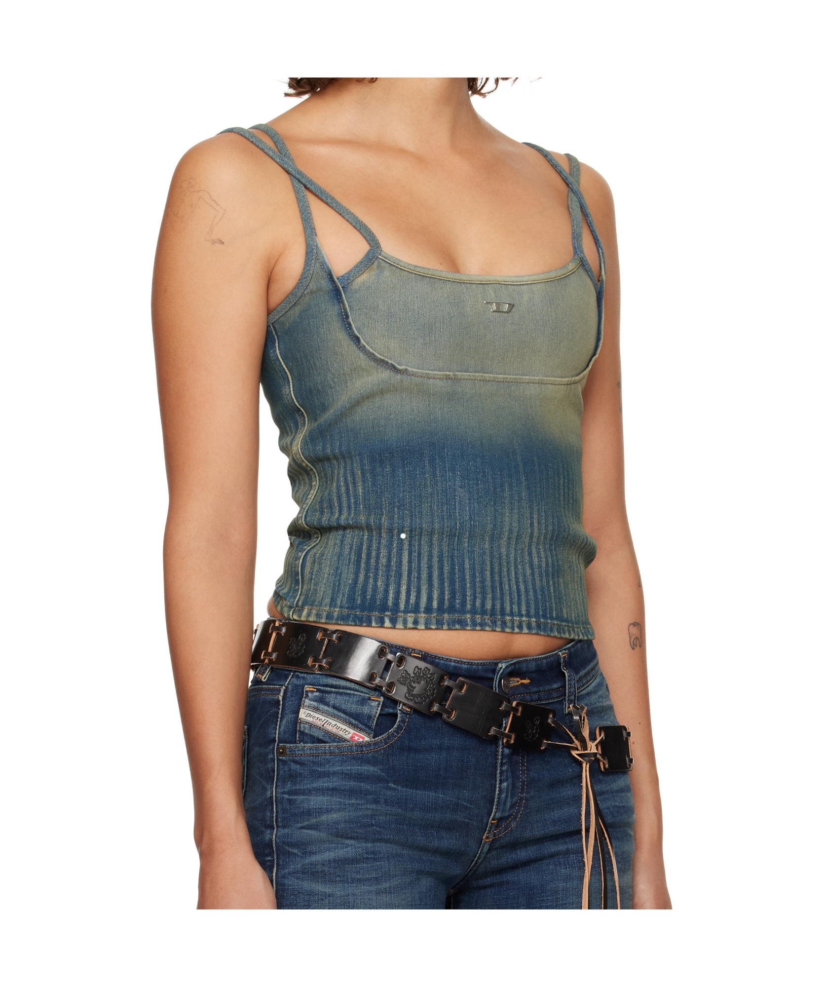 Diesel De-maddy-s Vest In Multicolor