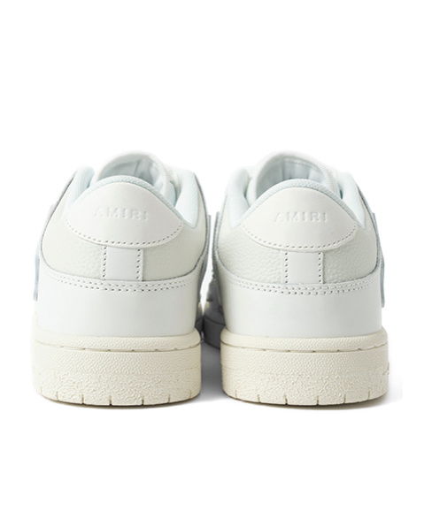 Amiri Lace-up Low-cut Sneakers In White